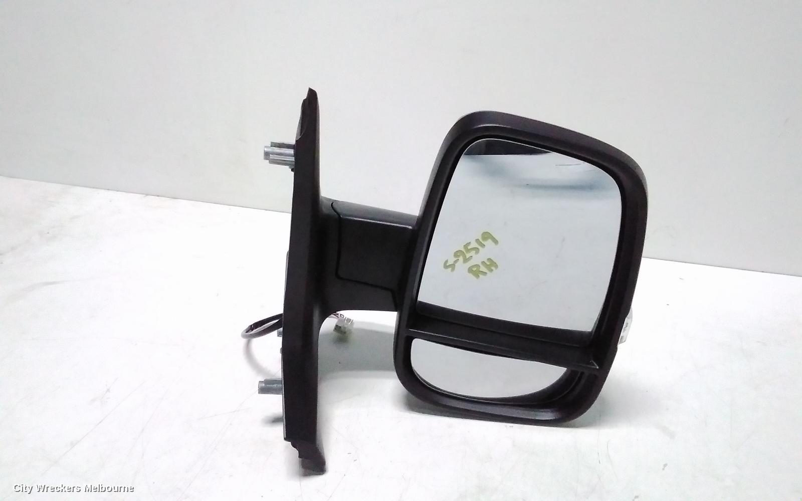 LDV DELIVER 9 RIGHT DOOR MIRROR, NON POWER FOLD, NON BLIND SPOT TYPE, BLACK, 07/2020 ONWARDS