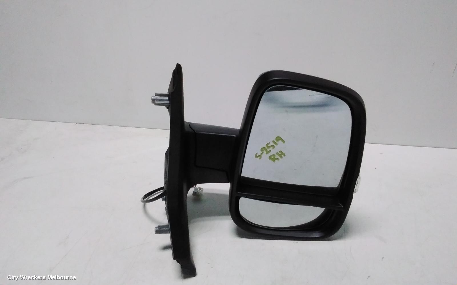 LDV DELIVER 9 RIGHT DOOR MIRROR, NON POWER FOLD, NON BLIND SPOT TYPE, BLACK, 07/2020 ONWARDS