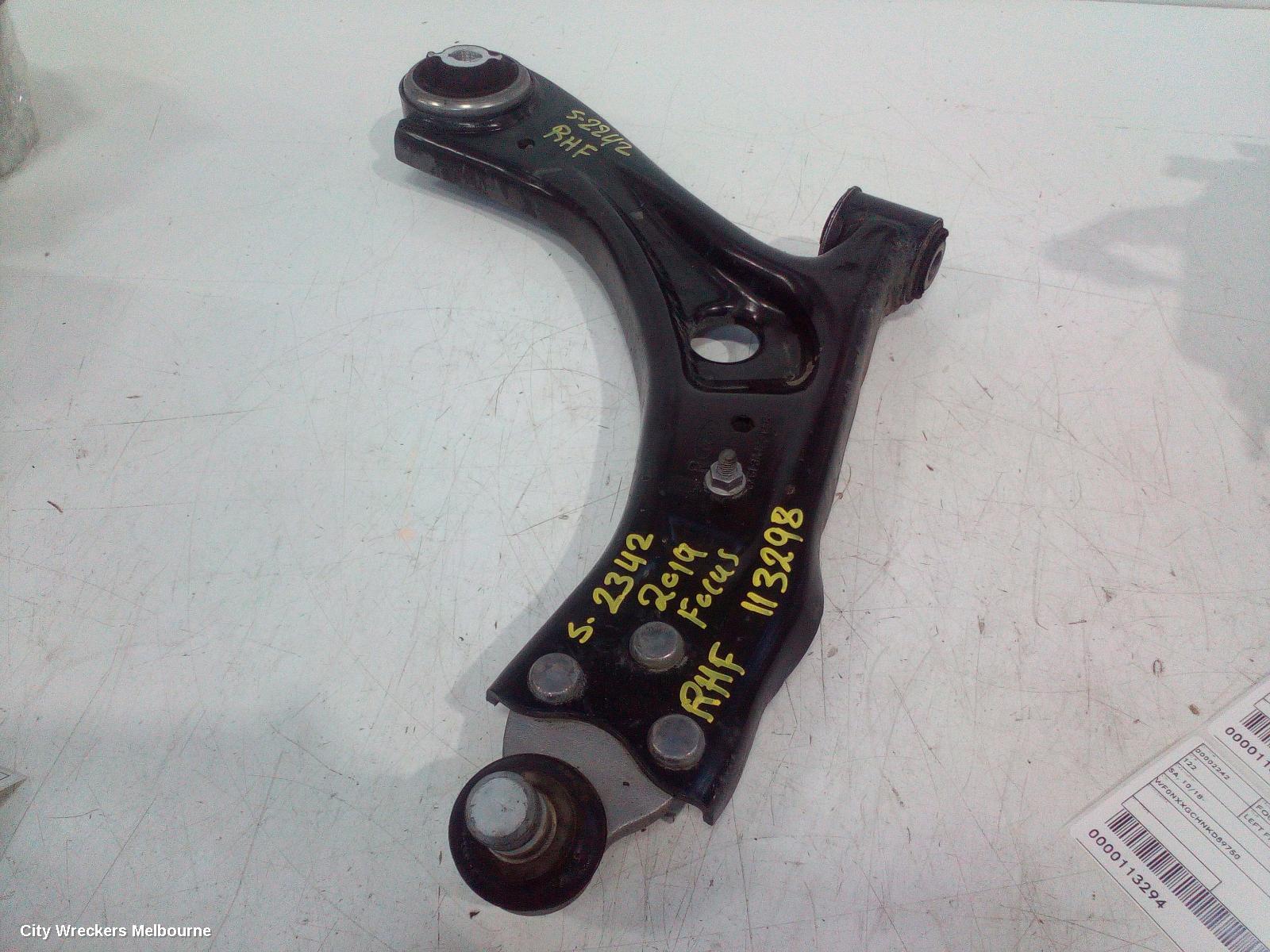 FORD FOCUS RIGHT FRONT LOWER CONTROL ARM, STANDARD TYPE, SA, 10/2018 ONWARDS
