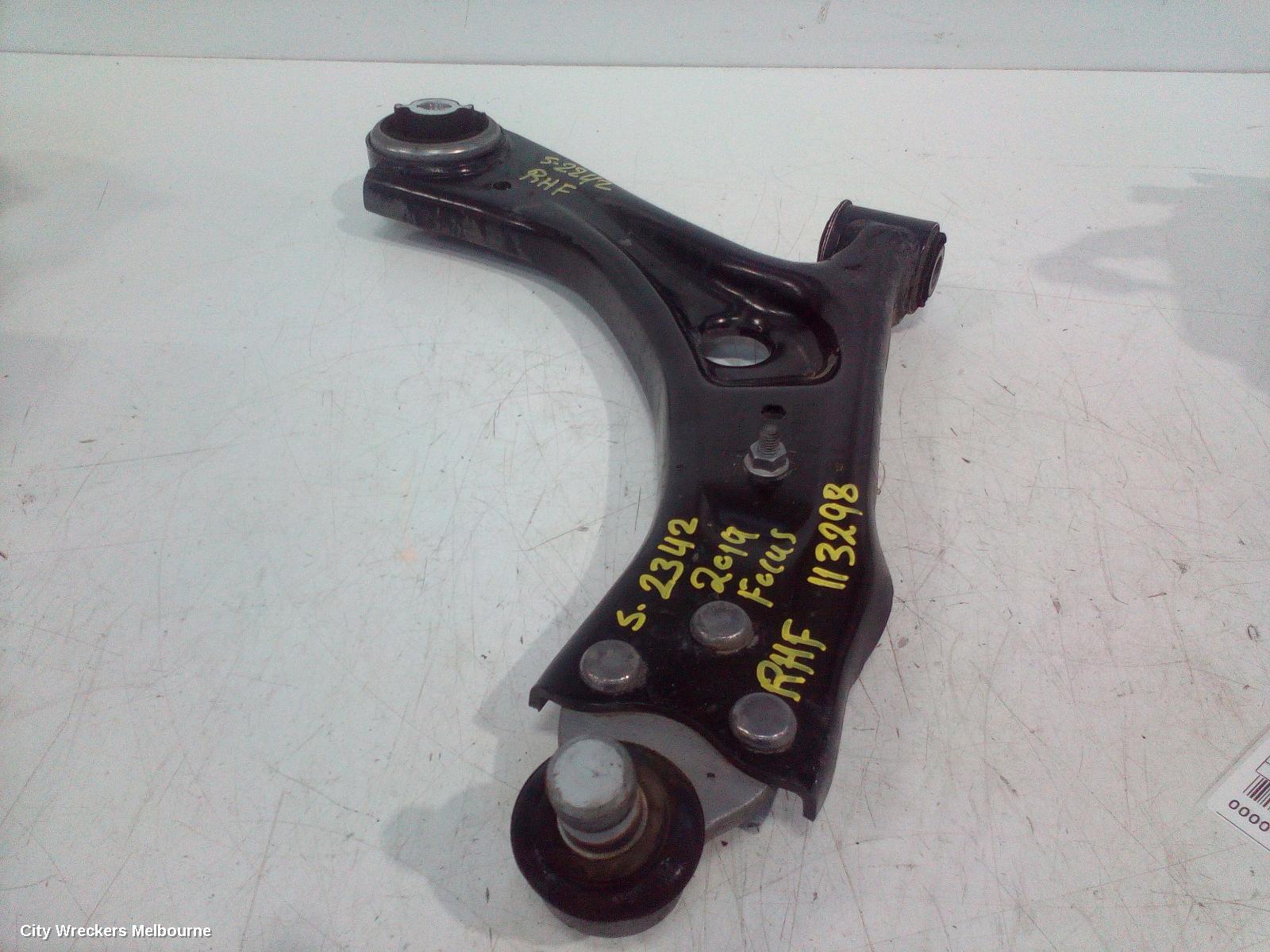 FORD FOCUS RIGHT FRONT LOWER CONTROL ARM, STANDARD TYPE, SA, 10/2018 ONWARDS