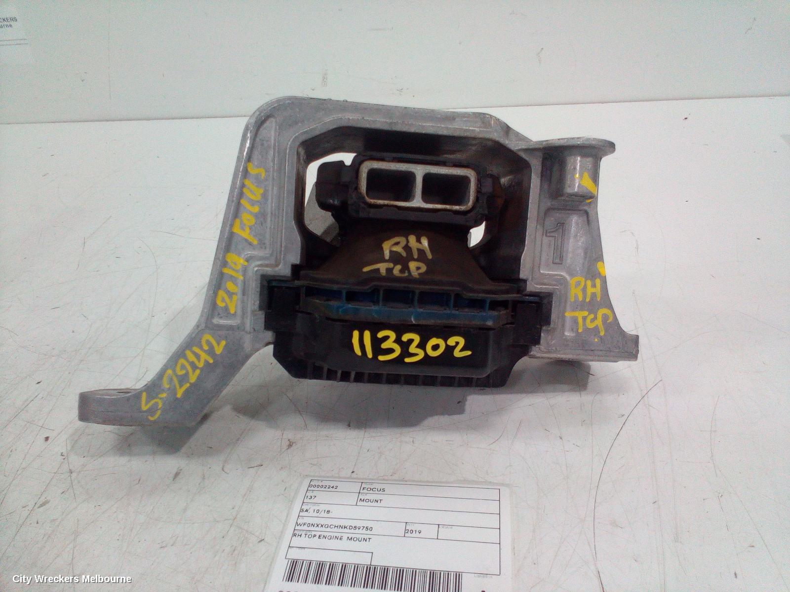 FORD FOCUS MOUNT, SA, 10/2018 - 12/2024