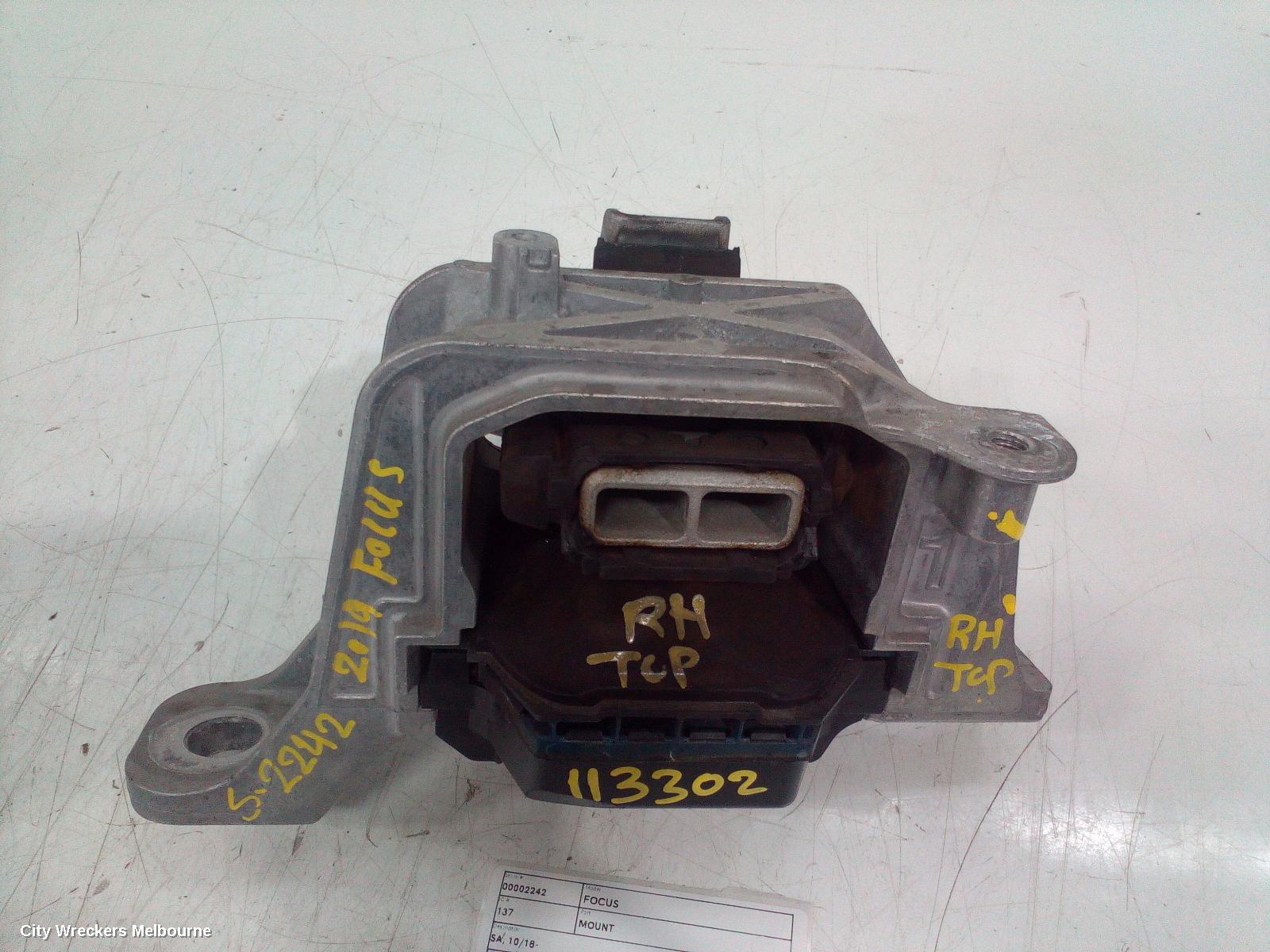 FORD FOCUS MOUNT, SA, 10/2018 - 12/2024