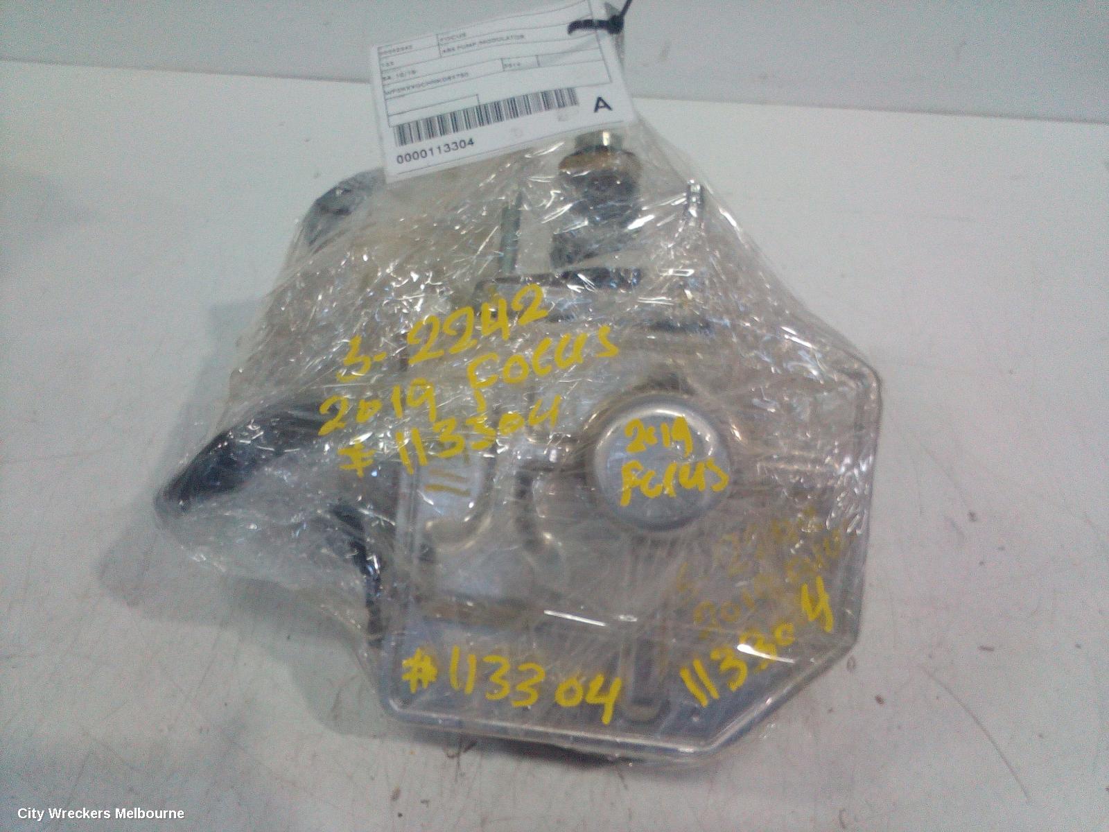 FORD FOCUS ABS PUMP/MODULATOR, SA, 10/2018 - 12/2024