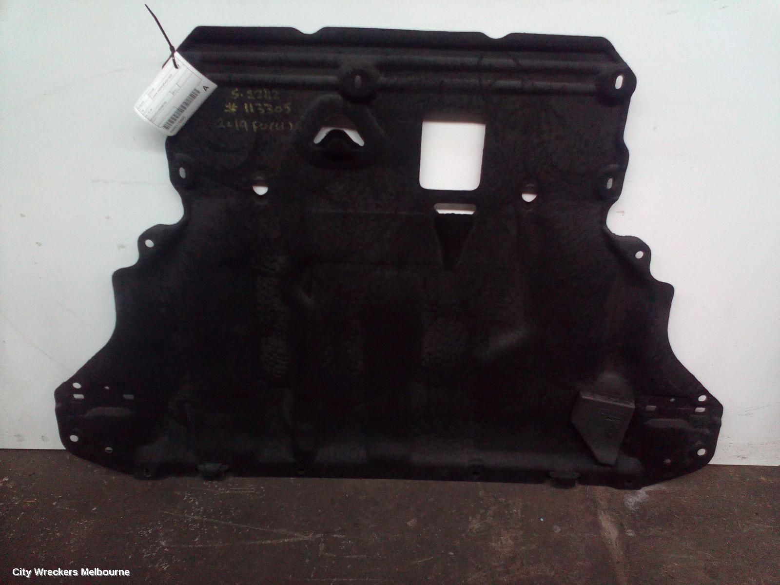 FORD FOCUS LOWER ENGINE SPLASH TRAY, SA, 10/2018 - 12/2024