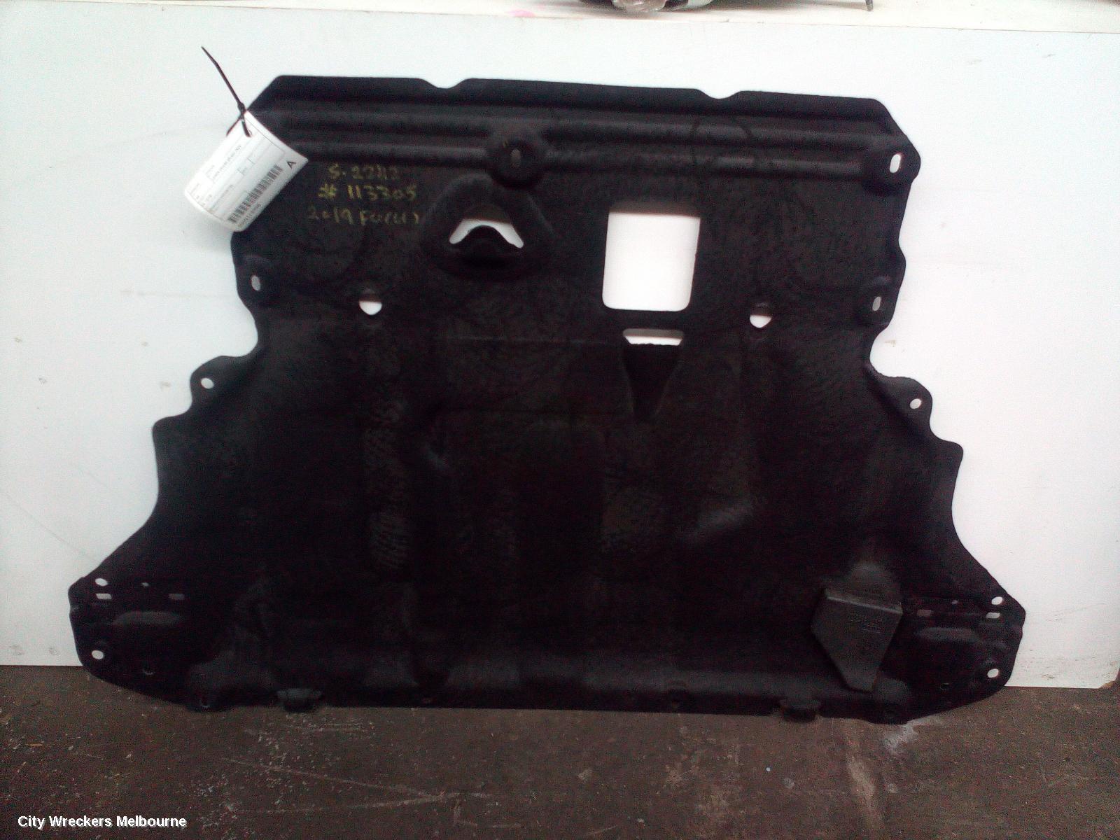 FORD FOCUS LOWER ENGINE SPLASH TRAY, SA, 10/2018 - 12/2024
