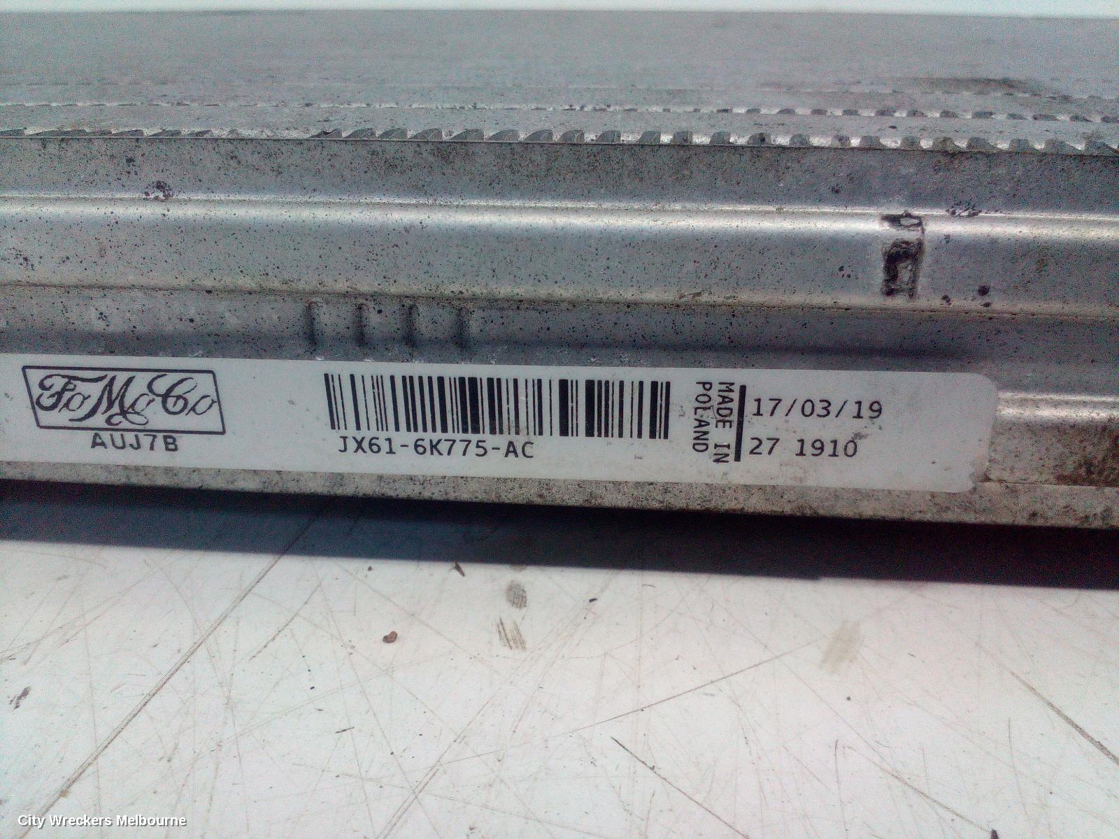 FORD FOCUS INTERCOOLER, PETROL, 1.5, SA, 10/2018 ONWARDS
