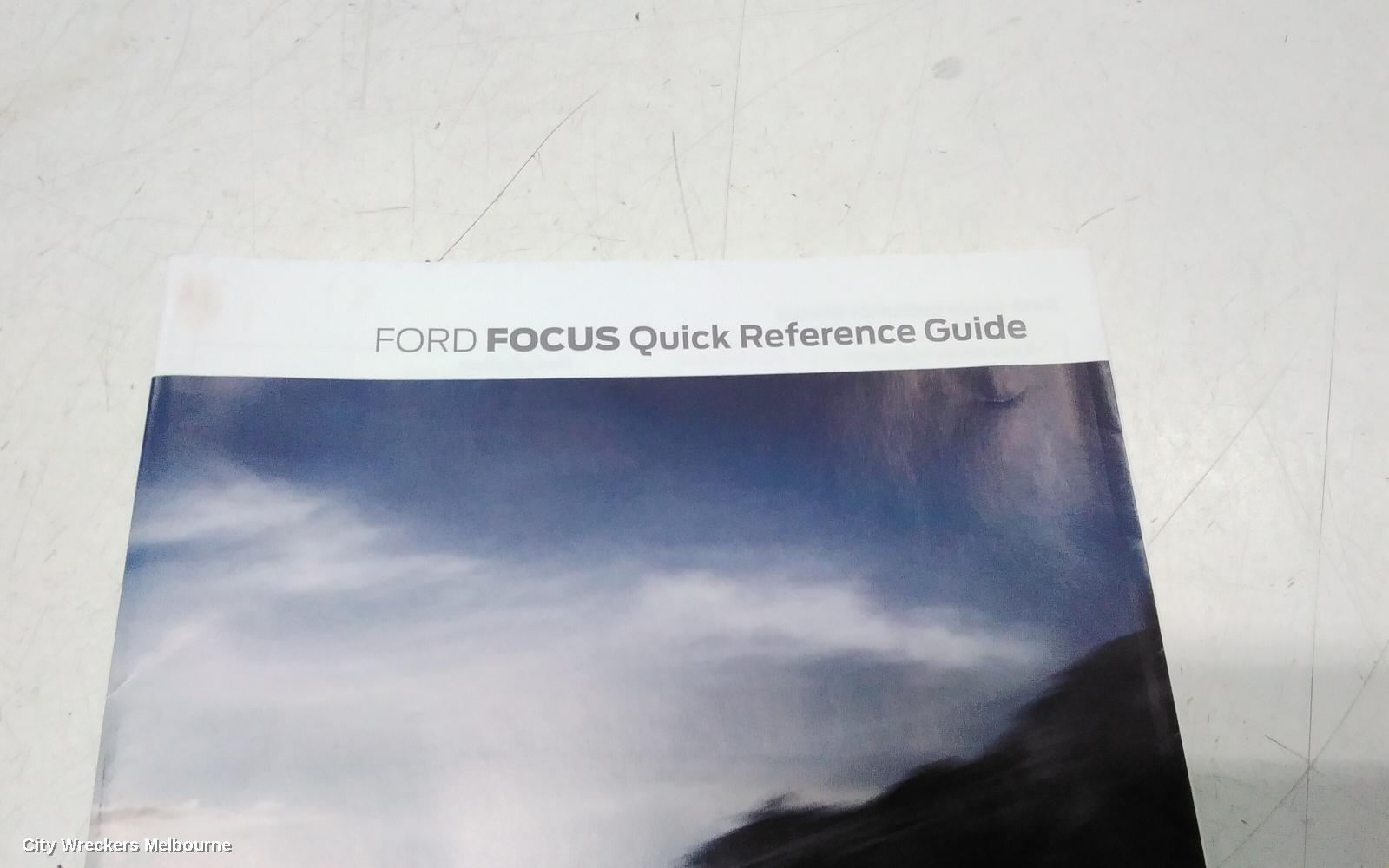 FORD FOCUS OWNERS HANDBOOK, SA, 10/2018 - 12/2024