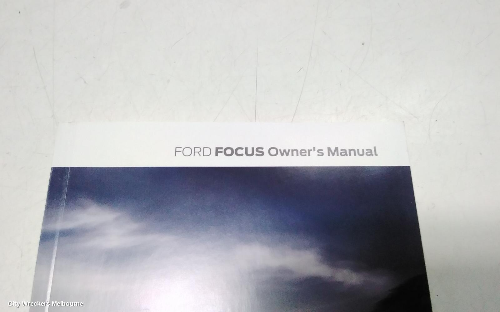FORD FOCUS OWNERS HANDBOOK, SA, 10/2018 - 12/2024