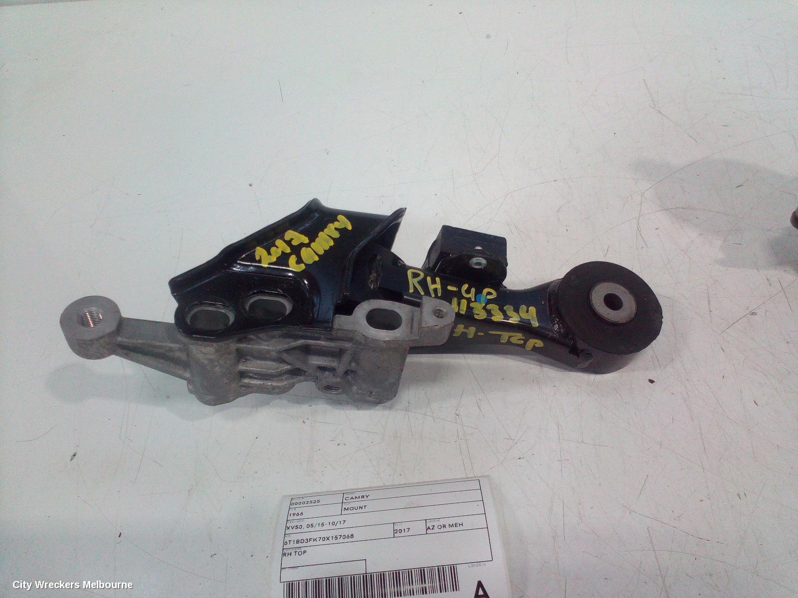 TOYOTA CAMRY MOUNT, XV50, 05/2015 - 10/2017