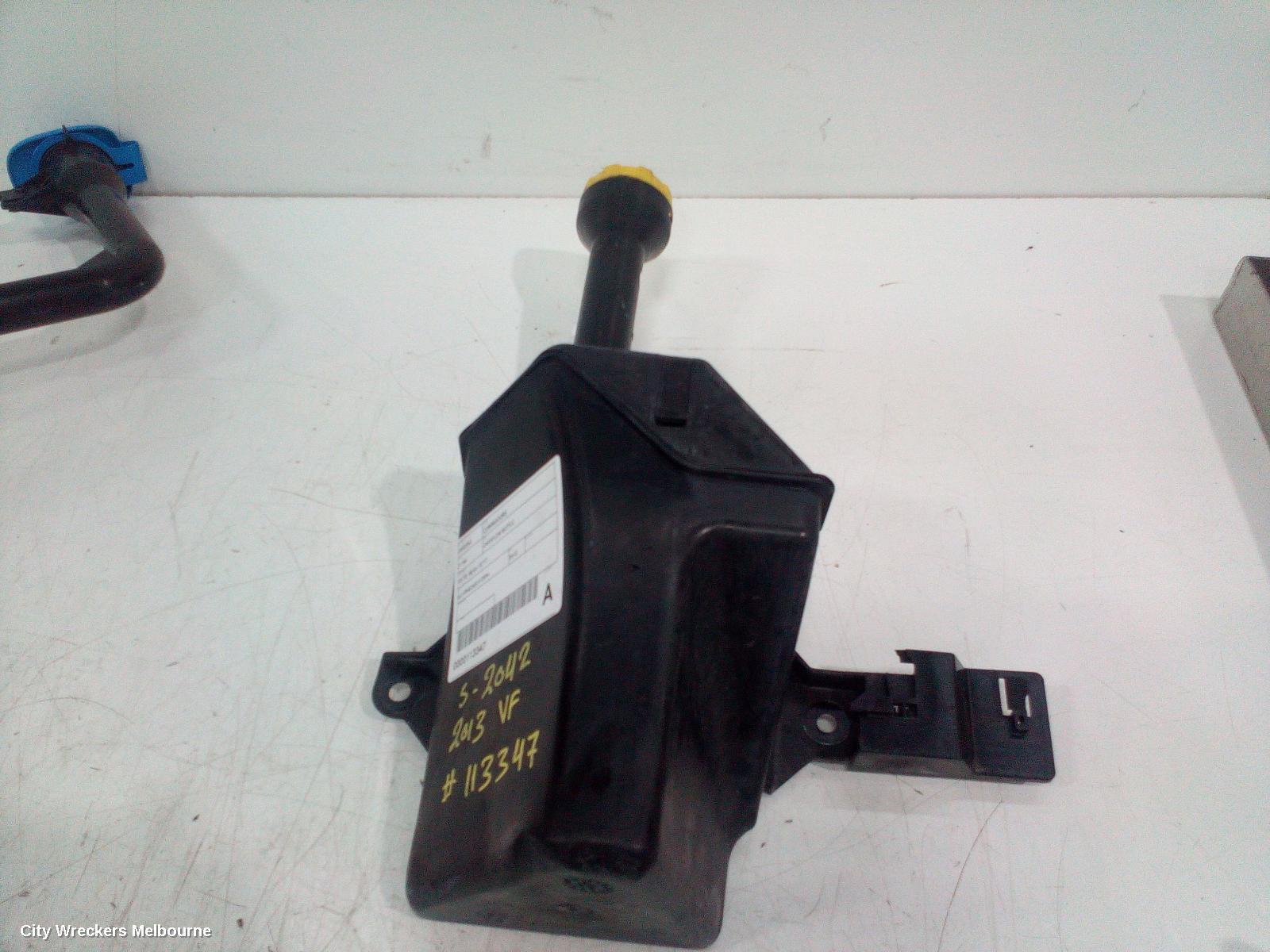 HOLDEN COMMODORE OVERFLOW BOTTLE, VE-VF, 08/2006 - 12/2017