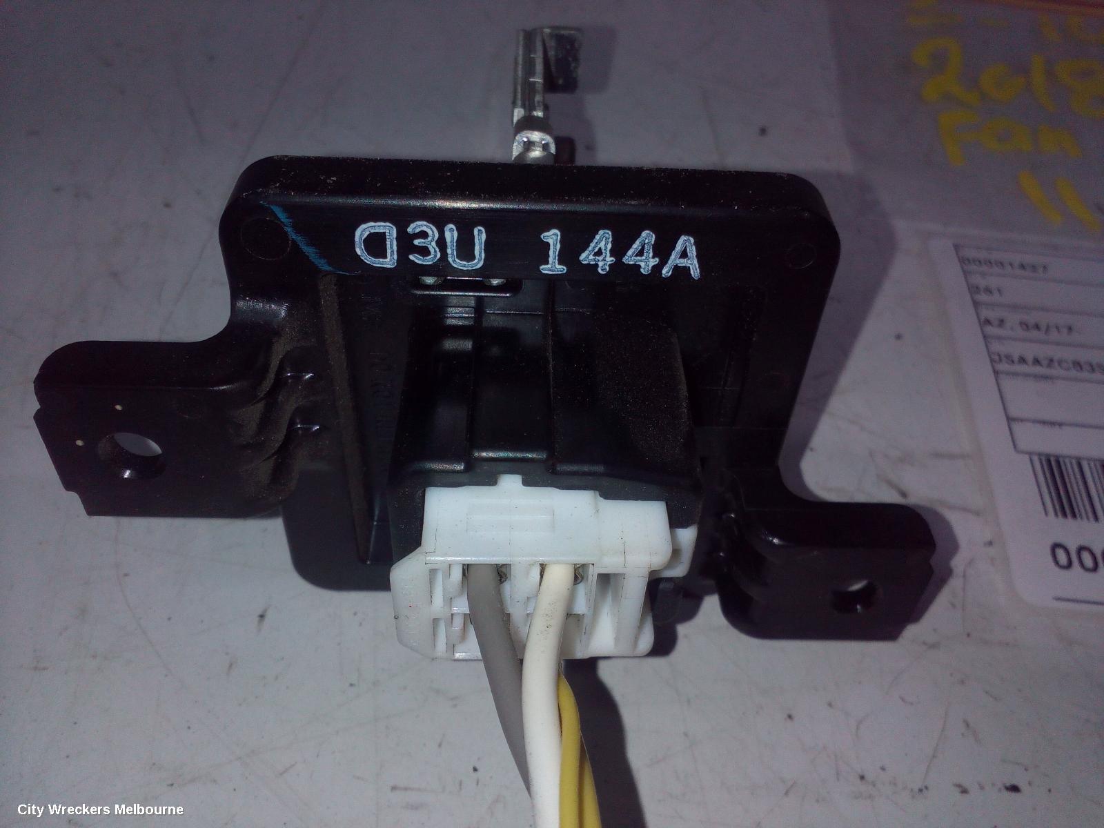 SUZUKI SWIFT FAN SPEED RESISTOR, AZ, 04/2017 - 03/2025