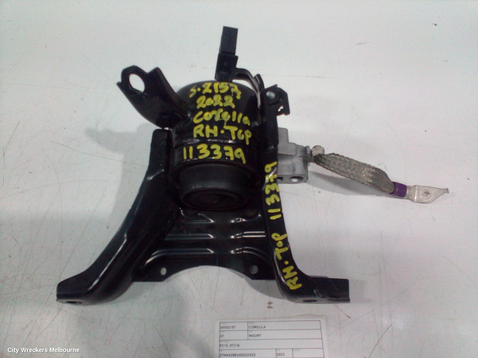 TOYOTA COROLLA MOUNT, E210, 07/2018 ONWARDS