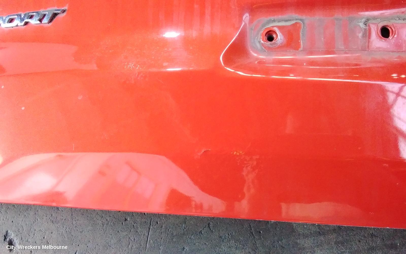 FORD ECOSPORT BOOTLID/TAILGATE, TAILGATE, BK, 11/2013 - 10/2017