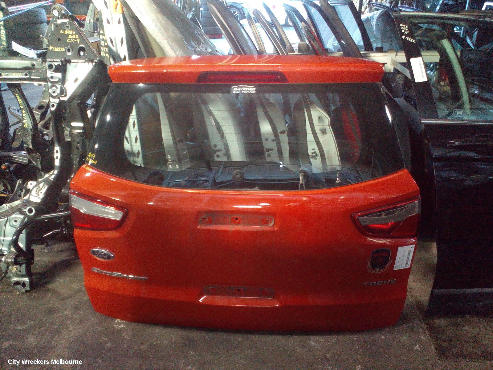 FORD ECOSPORT BOOTLID/TAILGATE, TAILGATE, BK, 11/2013 - 10/2017
