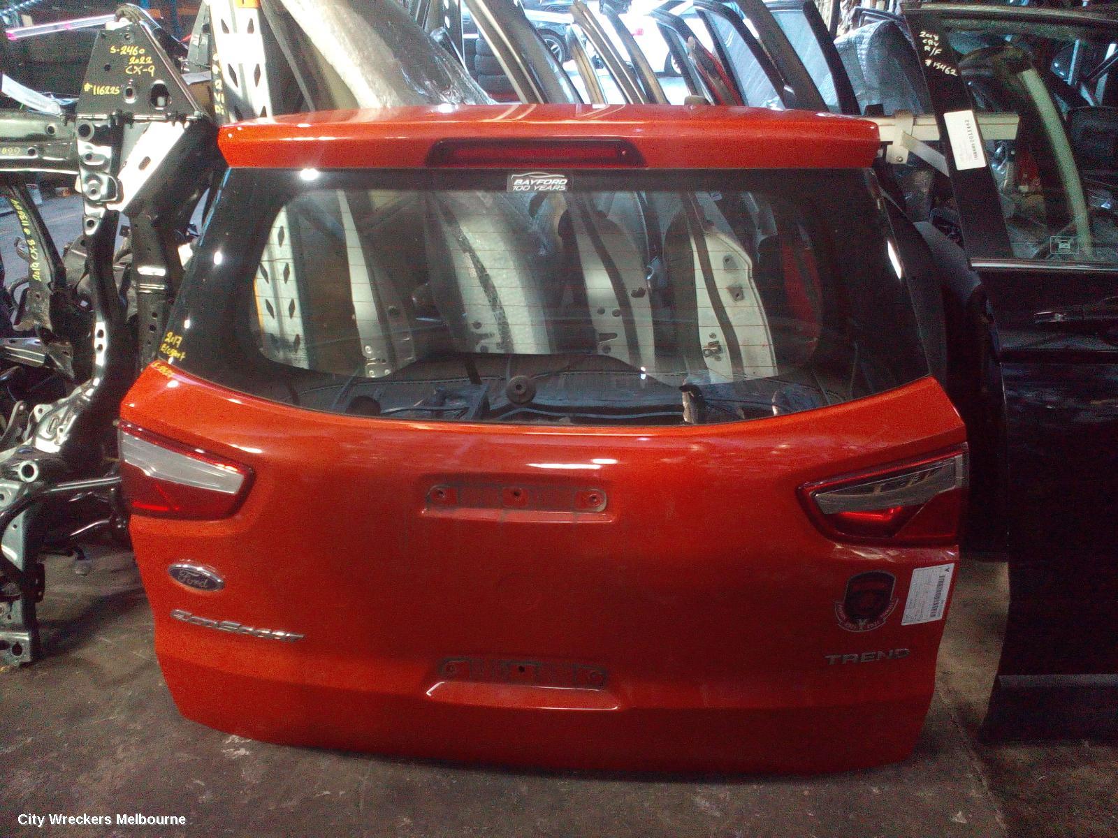 FORD ECOSPORT BOOTLID/TAILGATE, TAILGATE, BK, 11/2013 - 10/2017