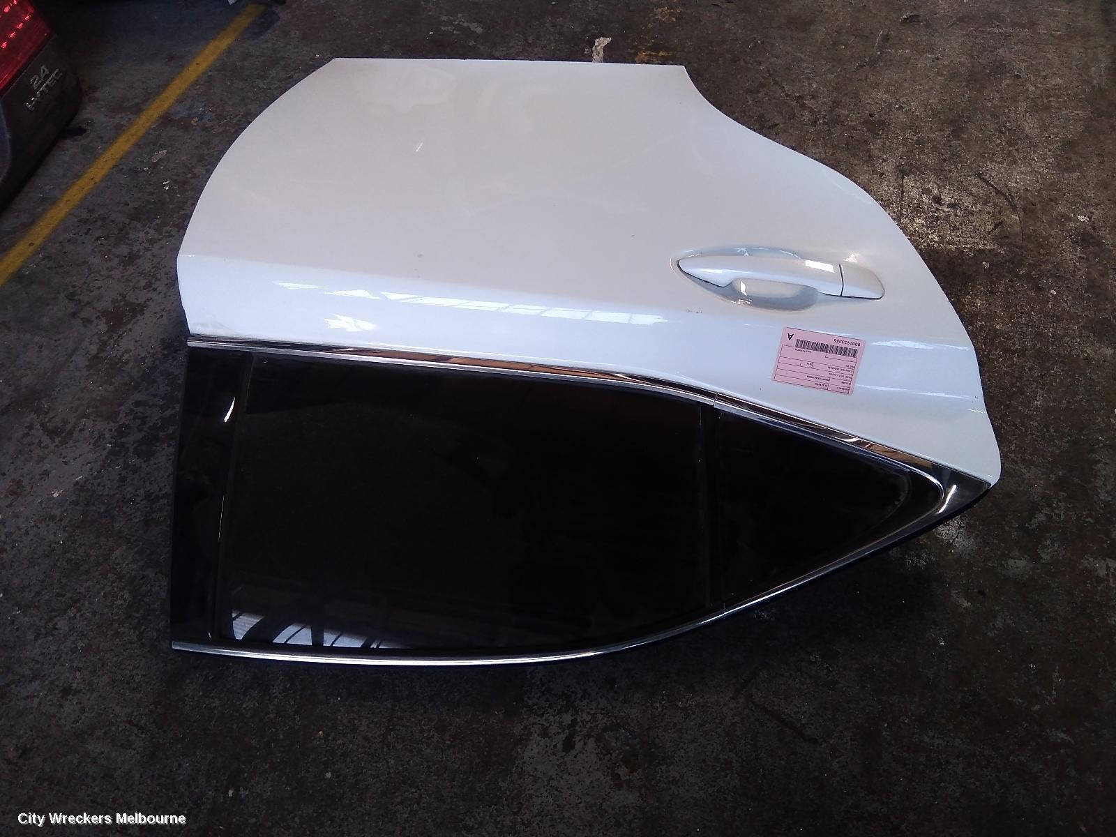 LEXUS IS SERIES RIGHT REAR DOOR, XE30, 04/2013 - 08/2020