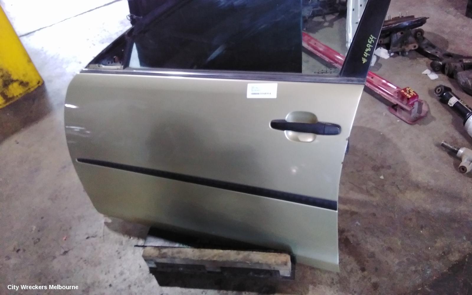 TOYOTA CAMRY LEFT FRONT DOOR, SK36, 08/2002 - 05/2006