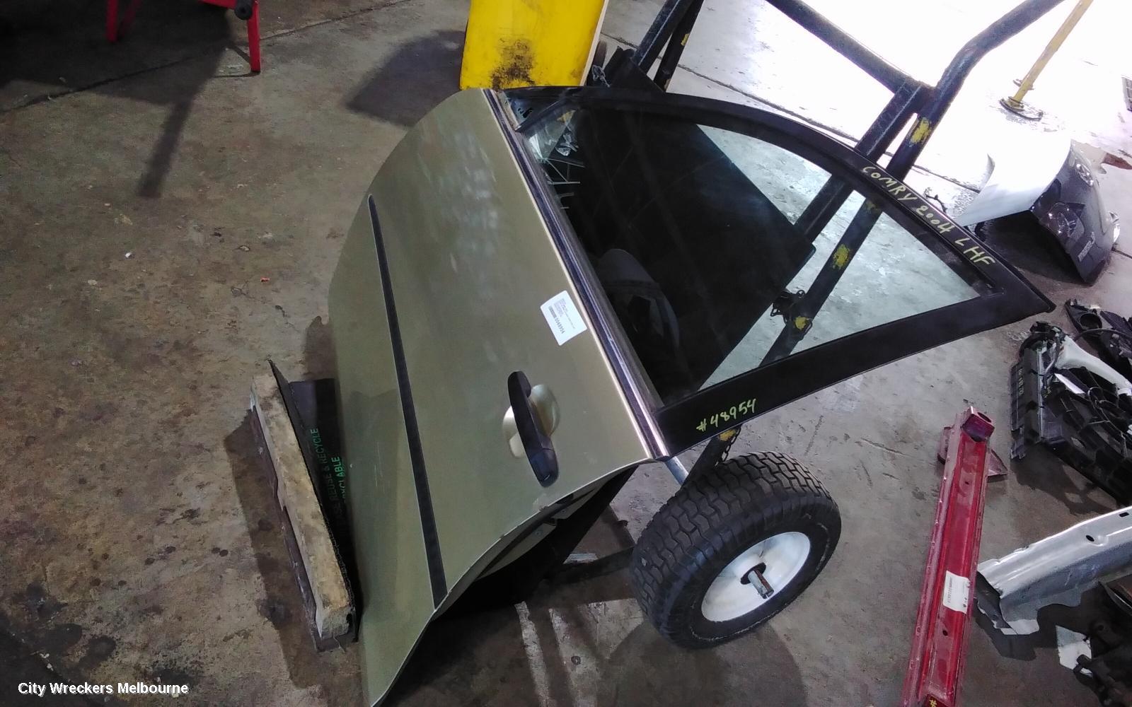 TOYOTA CAMRY LEFT FRONT DOOR, SK36, 08/2002 - 05/2006