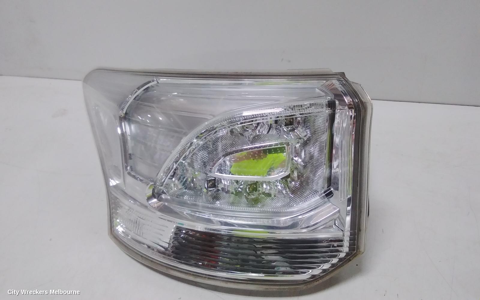 MITSUBISHI OUTLANDER LEFT TAILLIGHT, ZJ, IN BODY, LED, 10/2012 - 03/2015