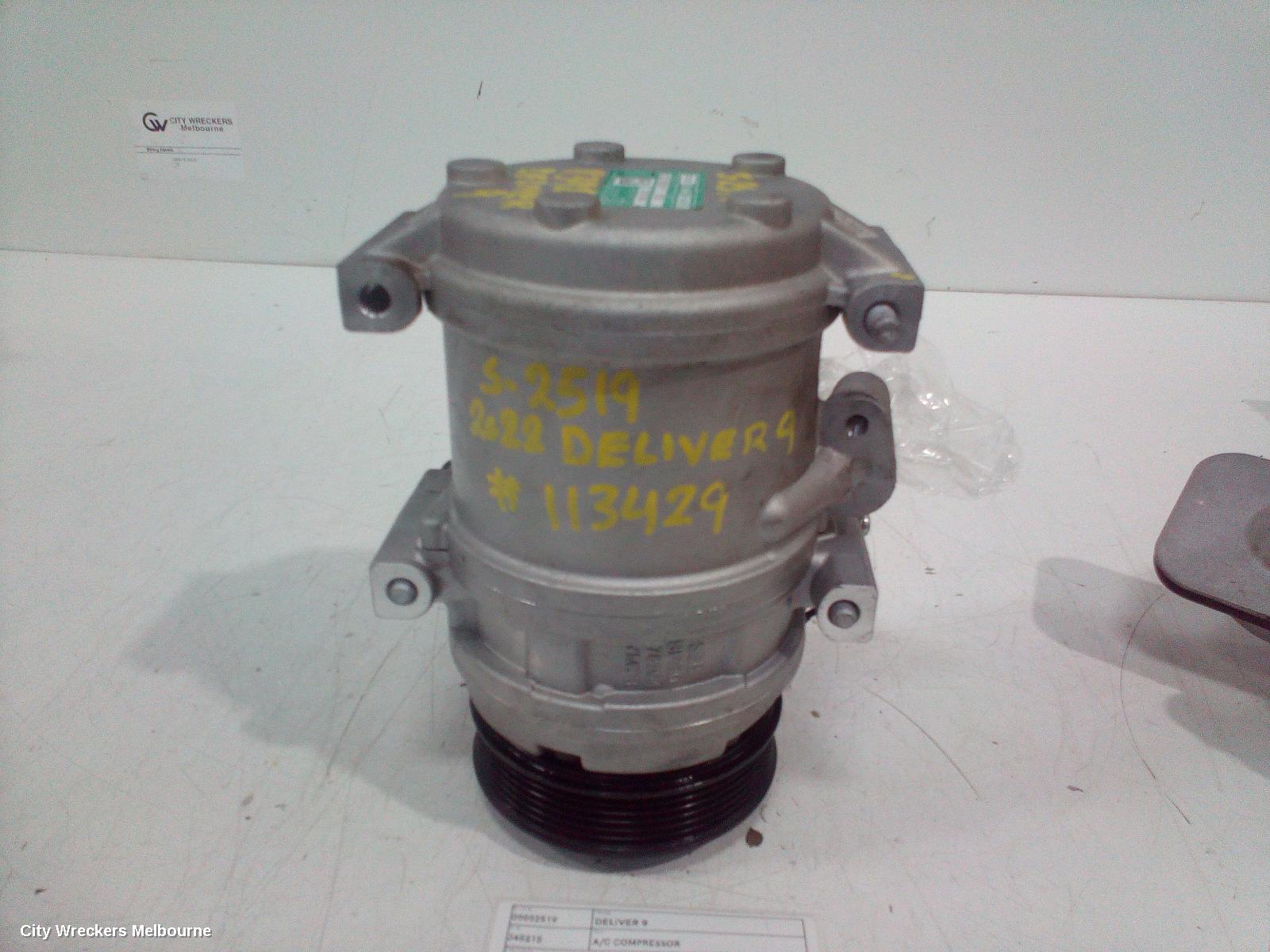 LDV DELIVER 9 A/C COMPRESSOR, 2.0, DIESEL, 07/2020 ONWARDS