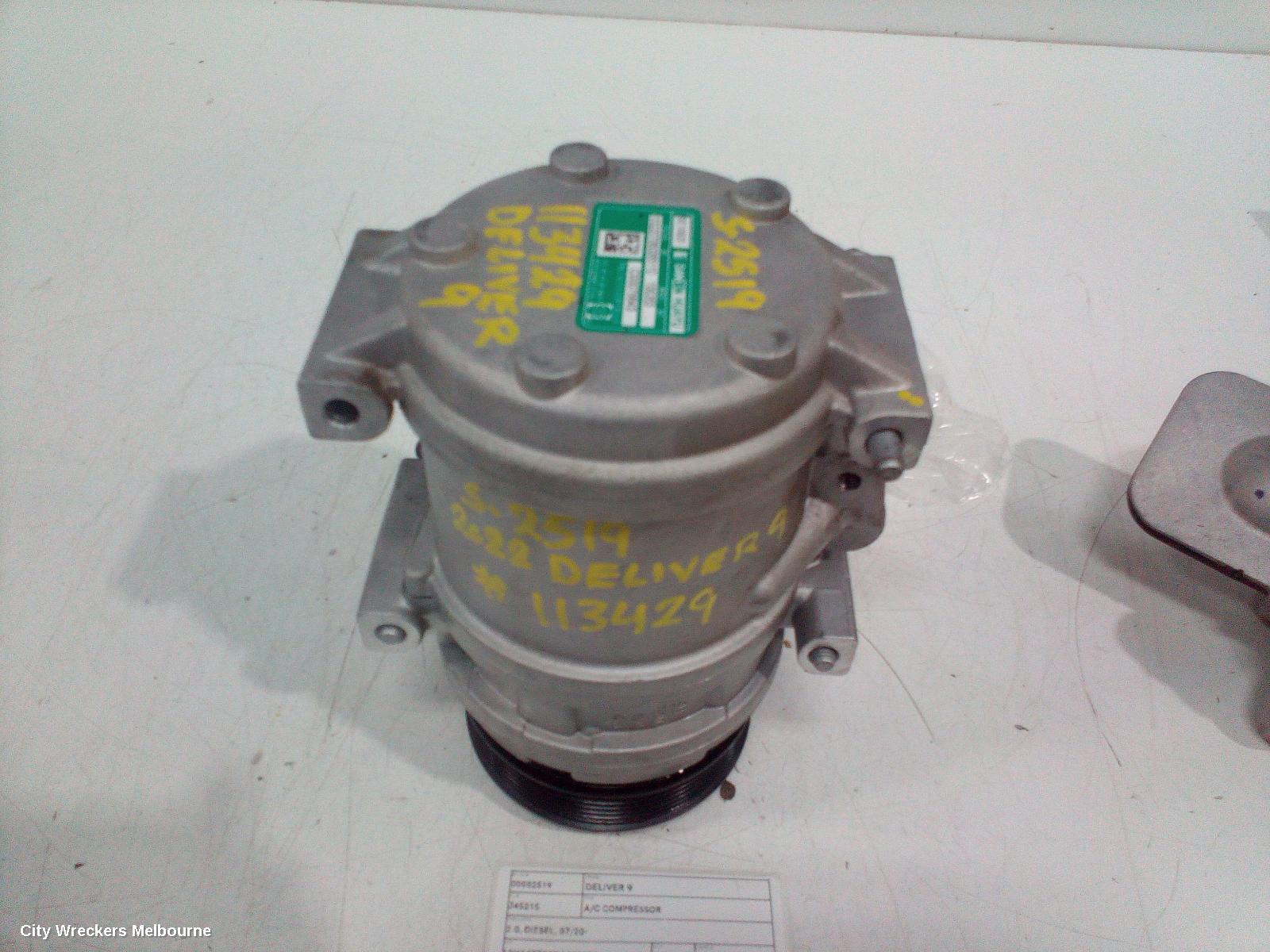 LDV DELIVER 9 A/C COMPRESSOR, 2.0, DIESEL, 07/2020 ONWARDS