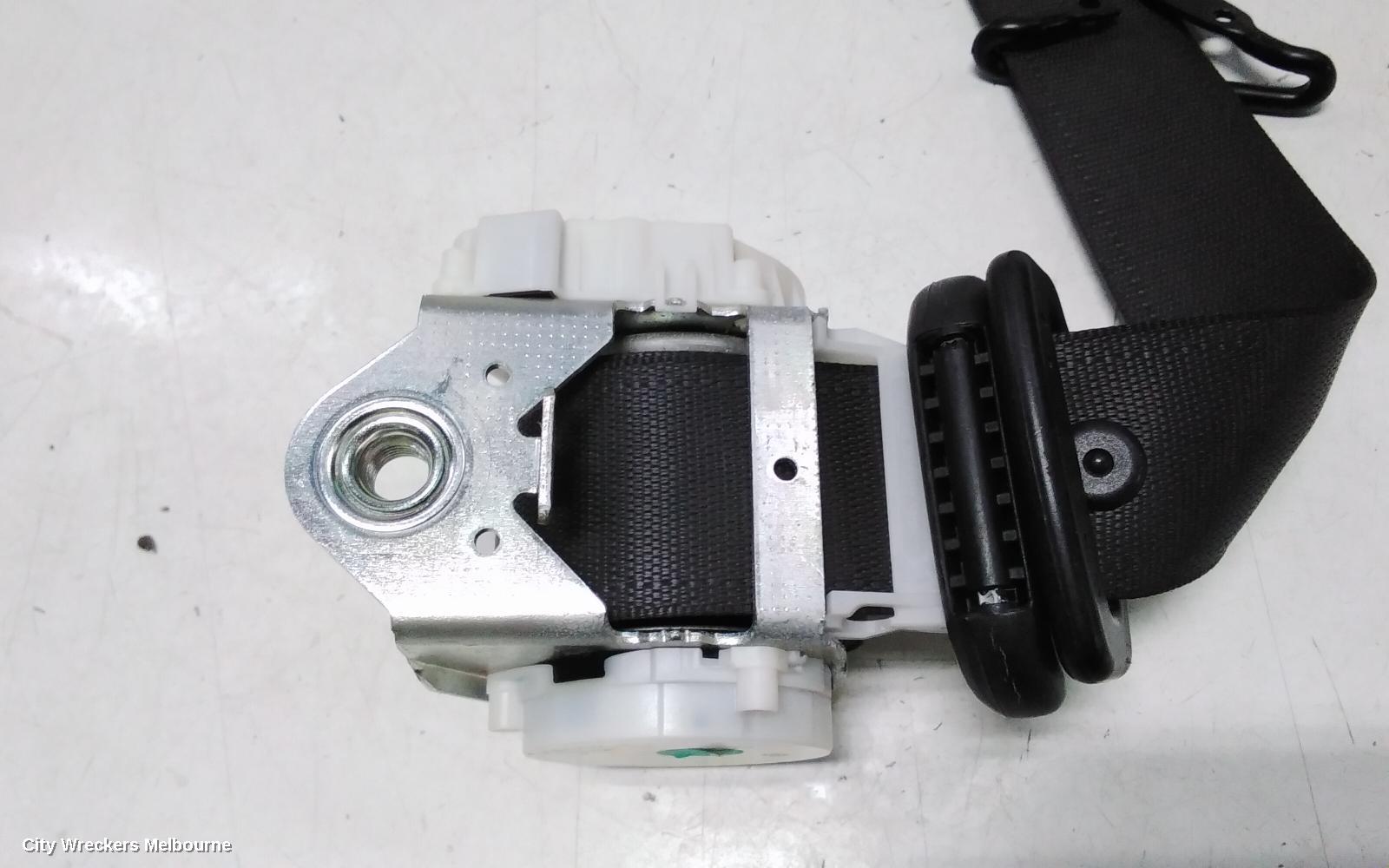 HOLDEN COMMODORE SEATBELT/STALK, LH FRONT, SEAT BELT ONLY, VF, 05/2013 - 12/2017