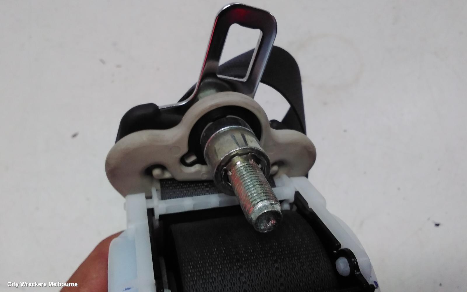NISSAN MICRA SEATBELT/STALK, LH REAR, SEAT BELT ONLY , K13, 12/2012 - 12/2016