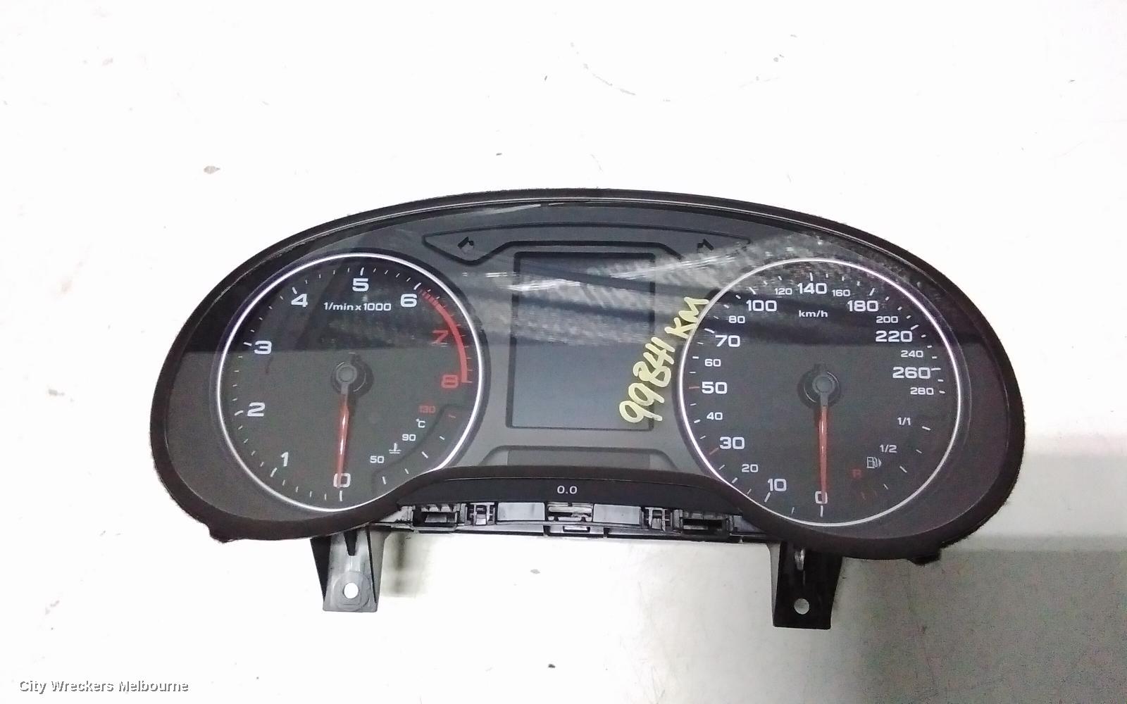 AUDI A3 INSTRUMENT CLUSTER, PETROL, 8V (A3), ANALOG TYPE, 12/2013 - 10/2020