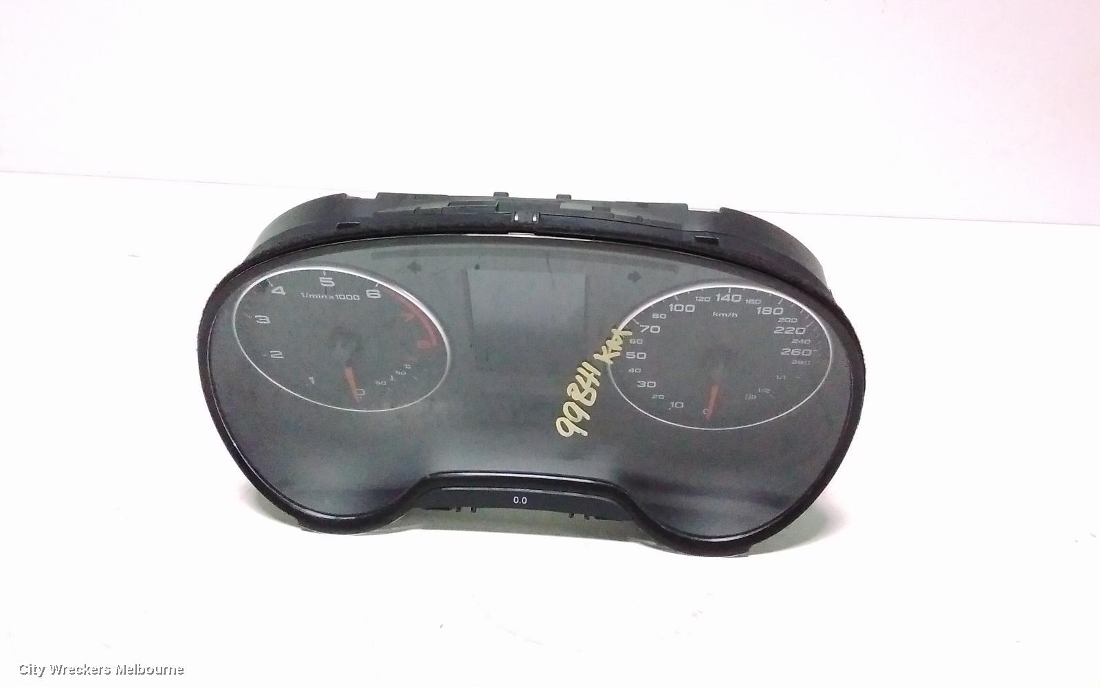 AUDI A3 INSTRUMENT CLUSTER, PETROL, 8V (A3), ANALOG TYPE, 12/2013 - 10/2020
