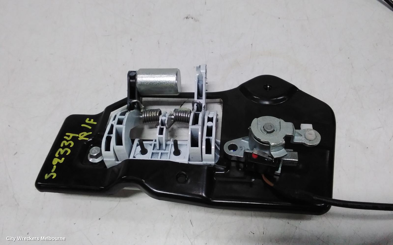 MG MG3 DOOR HANDLE, OUTER, RH FRONT, COLOUR CODED TYPE, SZP1, 07/2016 ONWARDS