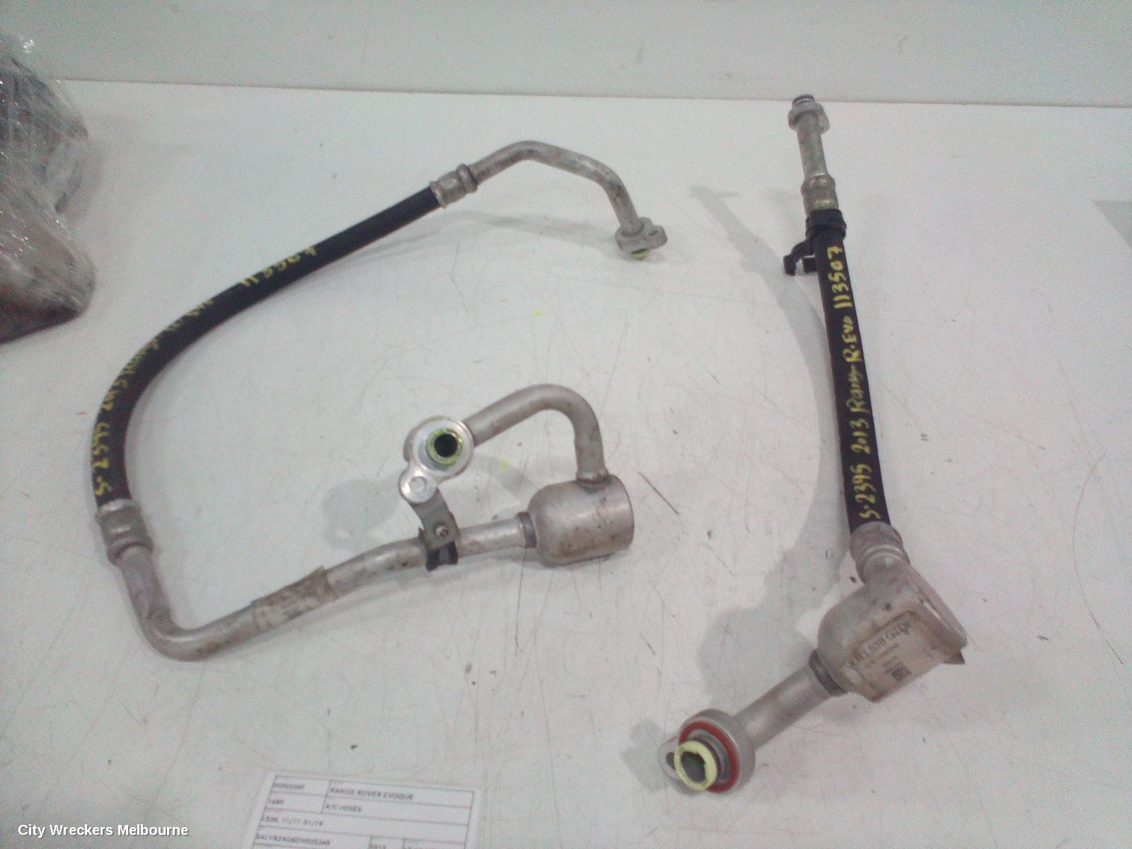 LAND ROVER RANGEROVER EVOQUE A/C HOSES, L538, 11/2011 - 01/2019