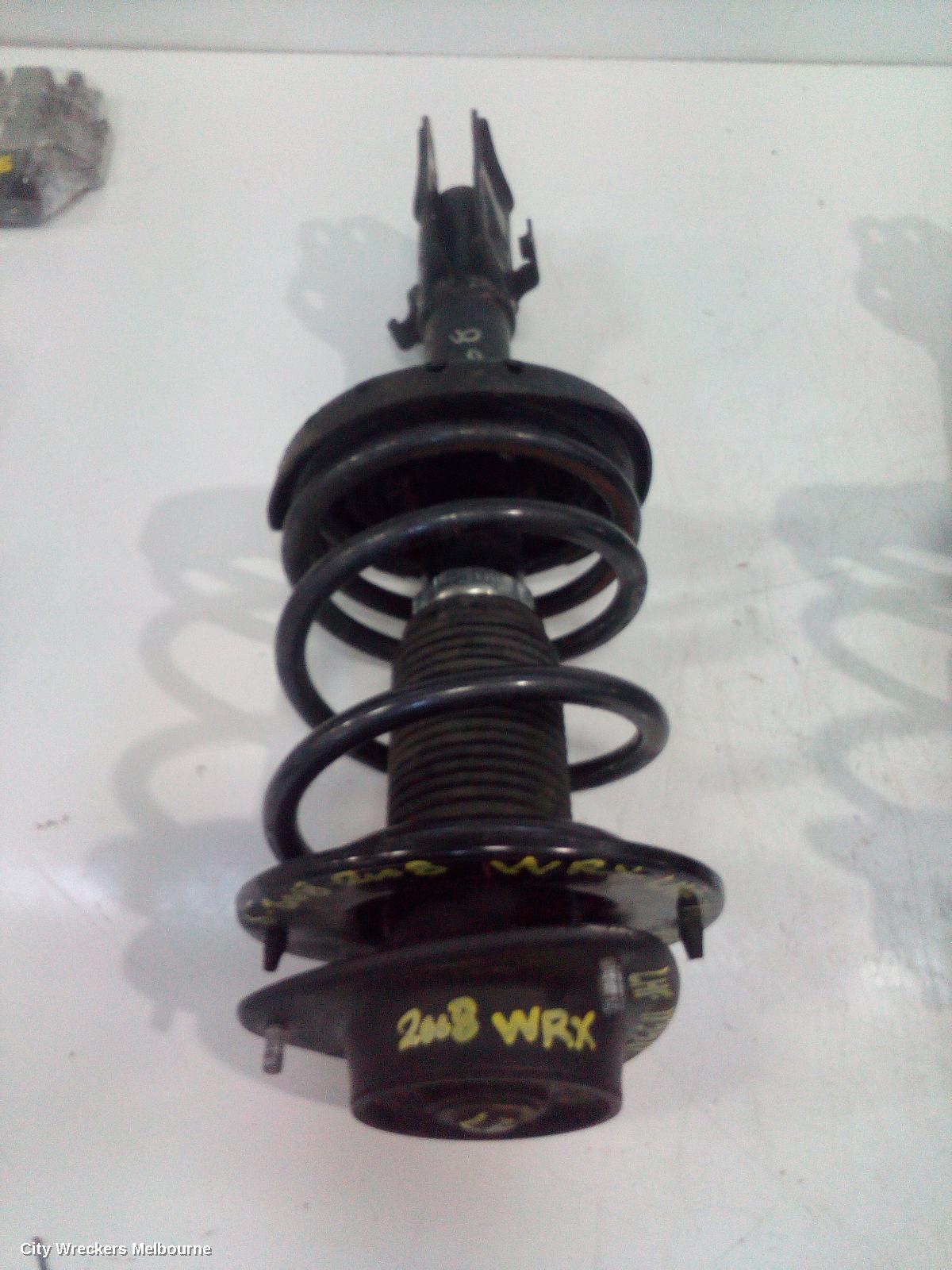 SUBARU IMPREZA LEFT FRONT STRUT, G3, WRX TYPE, 04/2007 - 06/2010