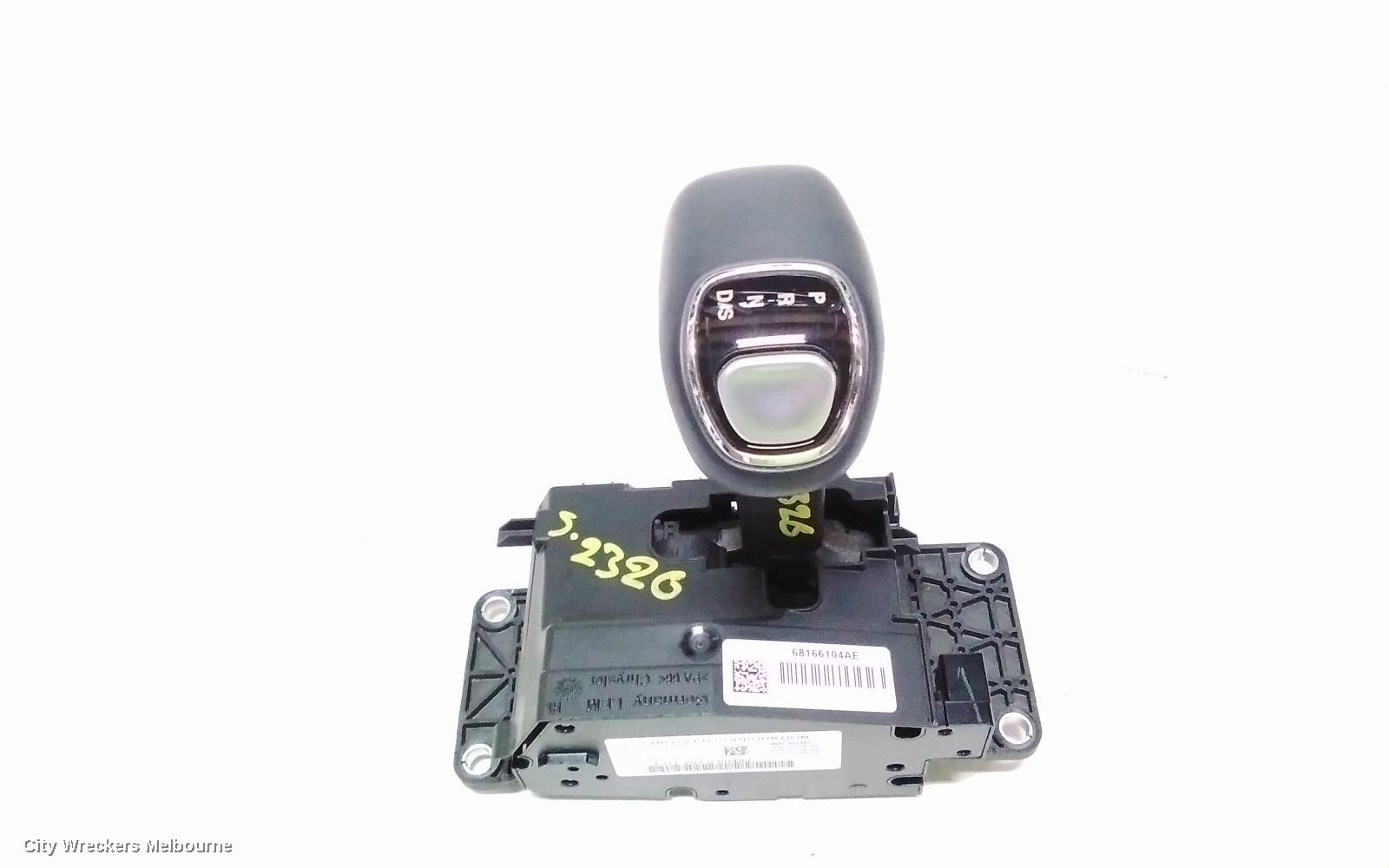 JEEP GRANDCHEROKEE GEAR STICK/SHIFTER, AUTO T/M, 8 SPEED, WK, 04/2013 - 06/2016