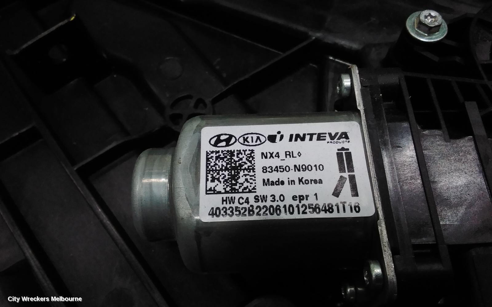 HYUNDAI TUCSON LEFT REAR WND REG/MOTOR, NX4, 02/2021 ONWARDS