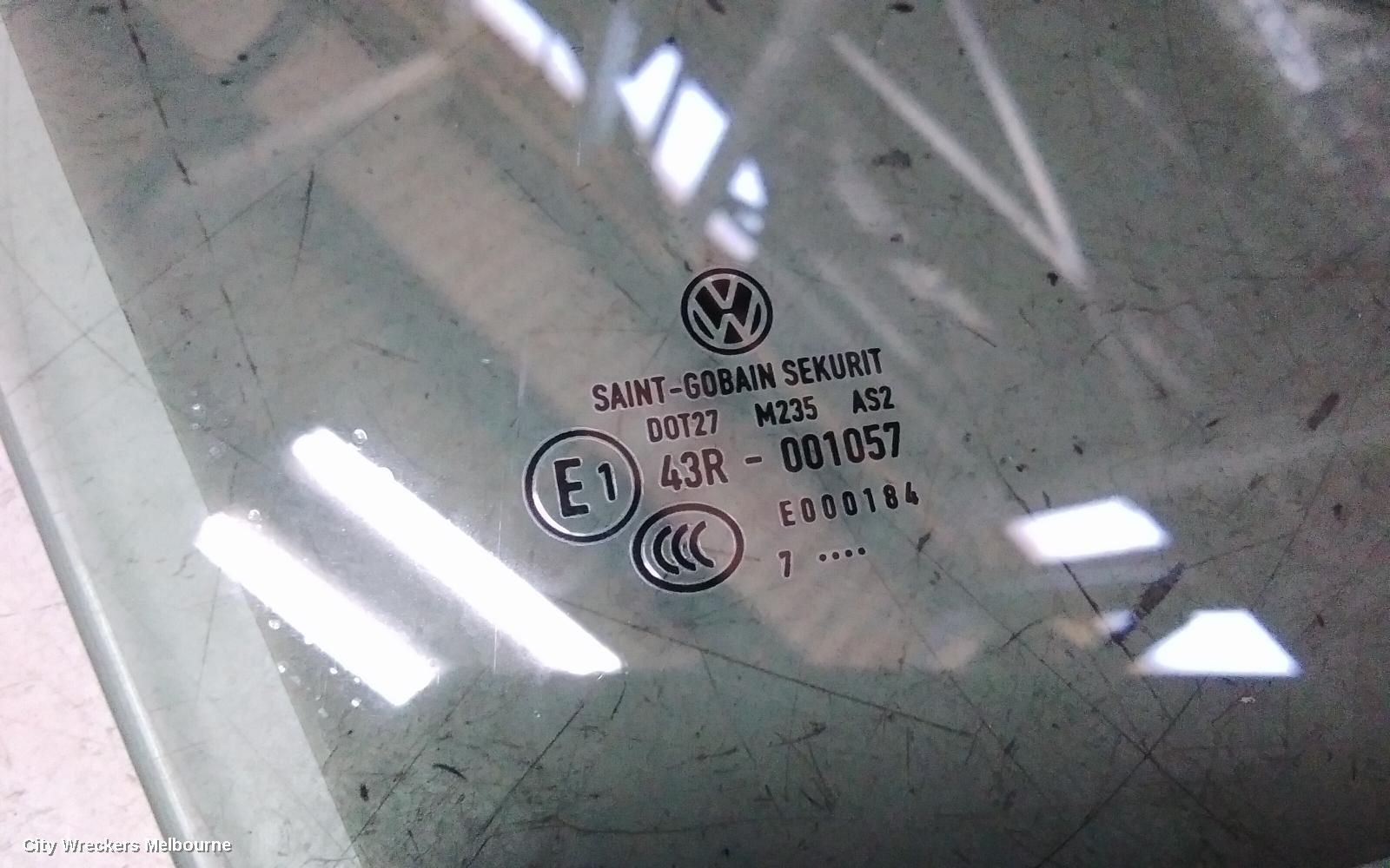 VOLKSWAGEN GOLF RIGHT REAR DOOR WINDOW, 5DR HATCH 09/1998 - 04/2004