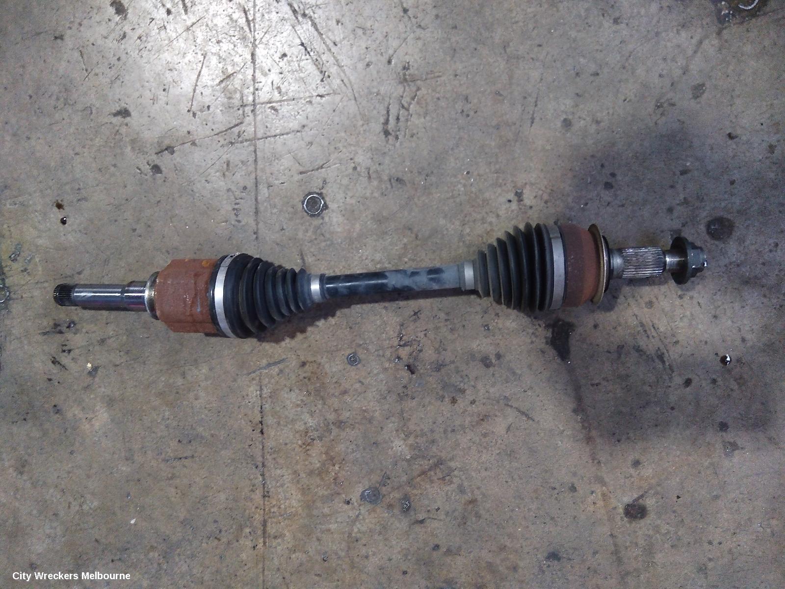 HOLDEN EQUINOX LEFT DRIVESHAFT, FRONT, 1.5, PETROL, AUTO T/M, EQ, 09/2017 - 12/2020