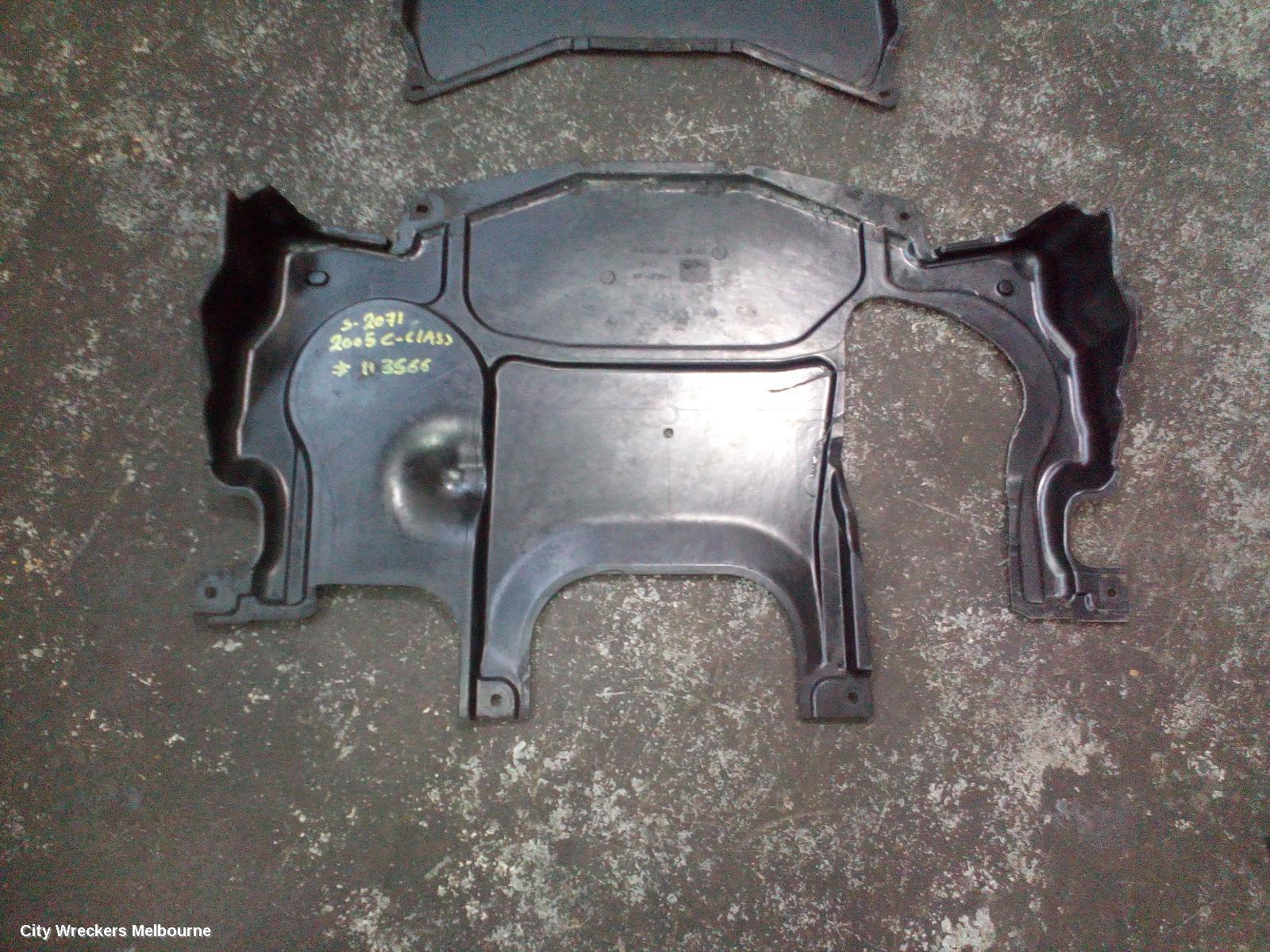 MERCEDES C CLASS LOWER ENGINE SPLASH TRAY, FRONT, W203, 11/2000 - 06/2007