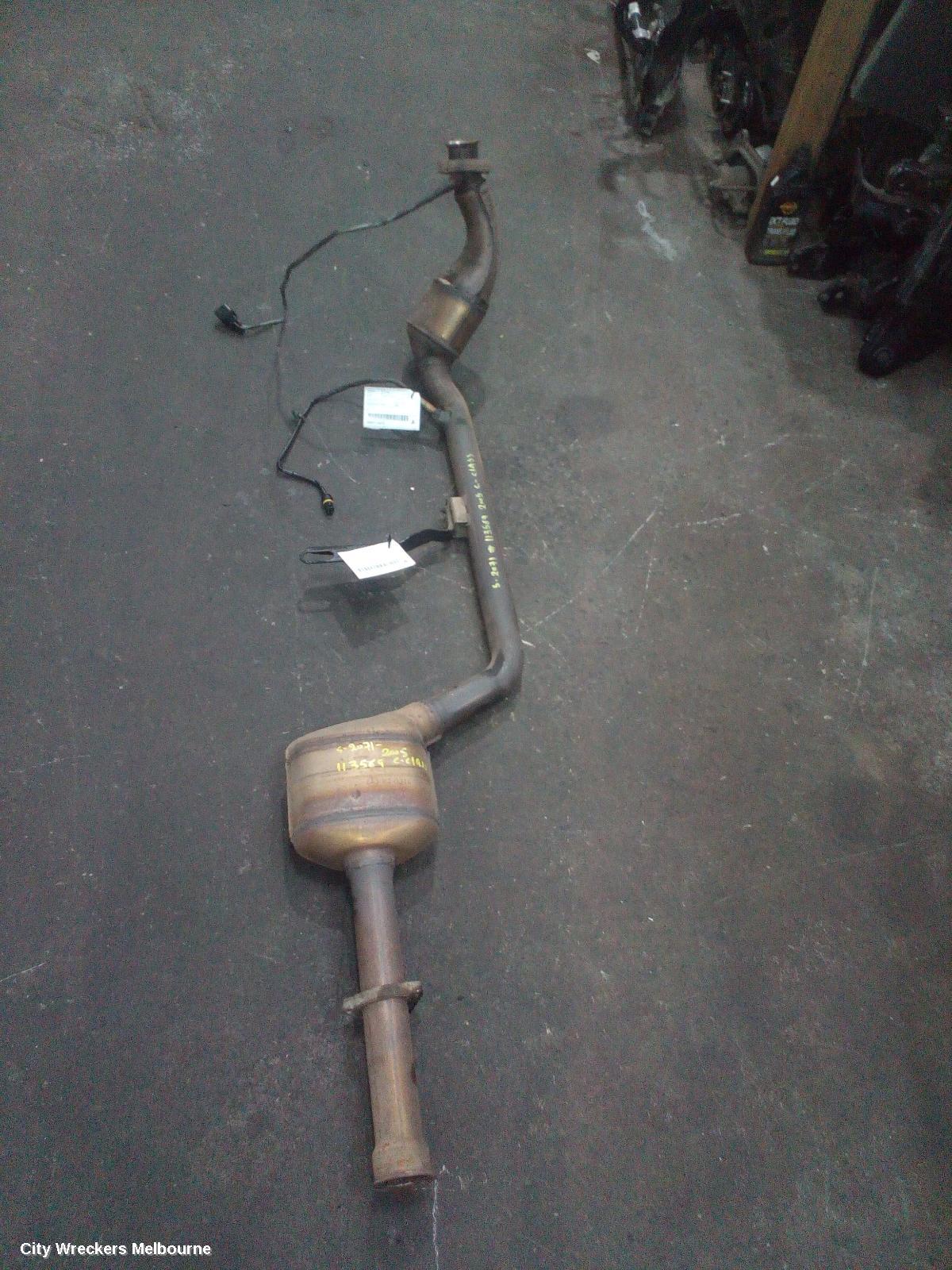 MERCEDES C CLASS CATALYTIC CONVERTER, UNDER CAR-CAT TYPE, 1.8, PETROL, 271.946 ENGINE, W203/CL203, 10/2002 - 06/2007
