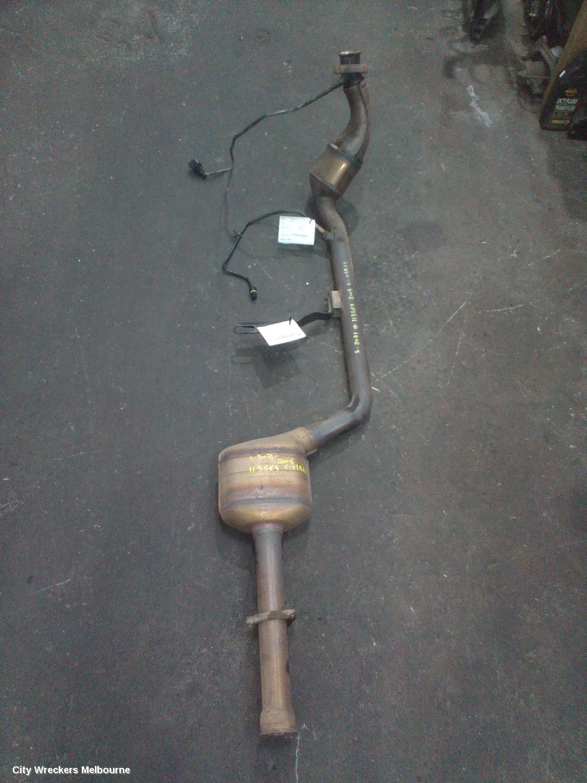 MERCEDES C CLASS CATALYTIC CONVERTER, UNDER CAR-CAT TYPE, 1.8, PETROL, 271.946 ENGINE, W203/CL203, 10/2002 - 06/2007