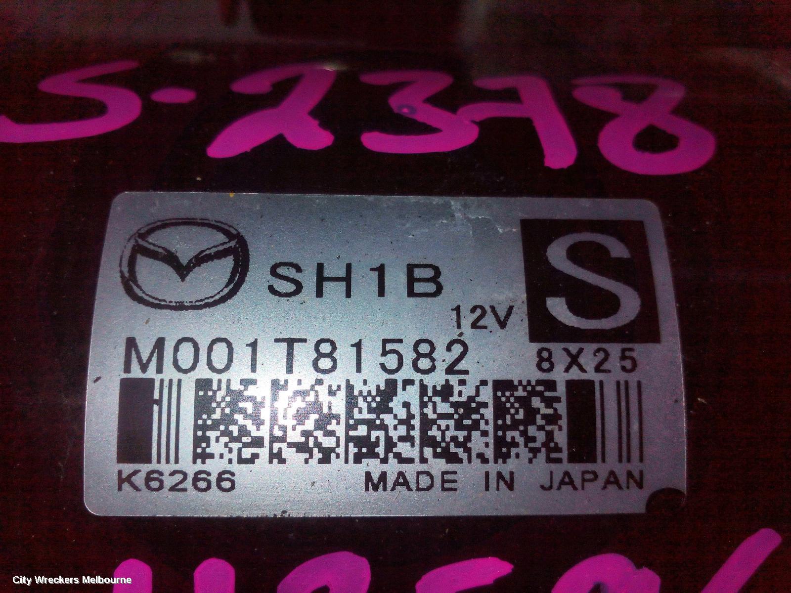 MAZDA CX8 STARTER, DIESEL, 2.2, KG, 05/2018 ONWARDS