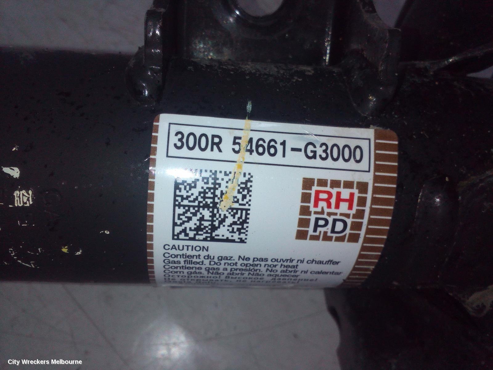 HYUNDAI I30 RIGHT FRONT STRUT, PD, 2.0, G4NC, PETROL, 03/2017 ONWARDS