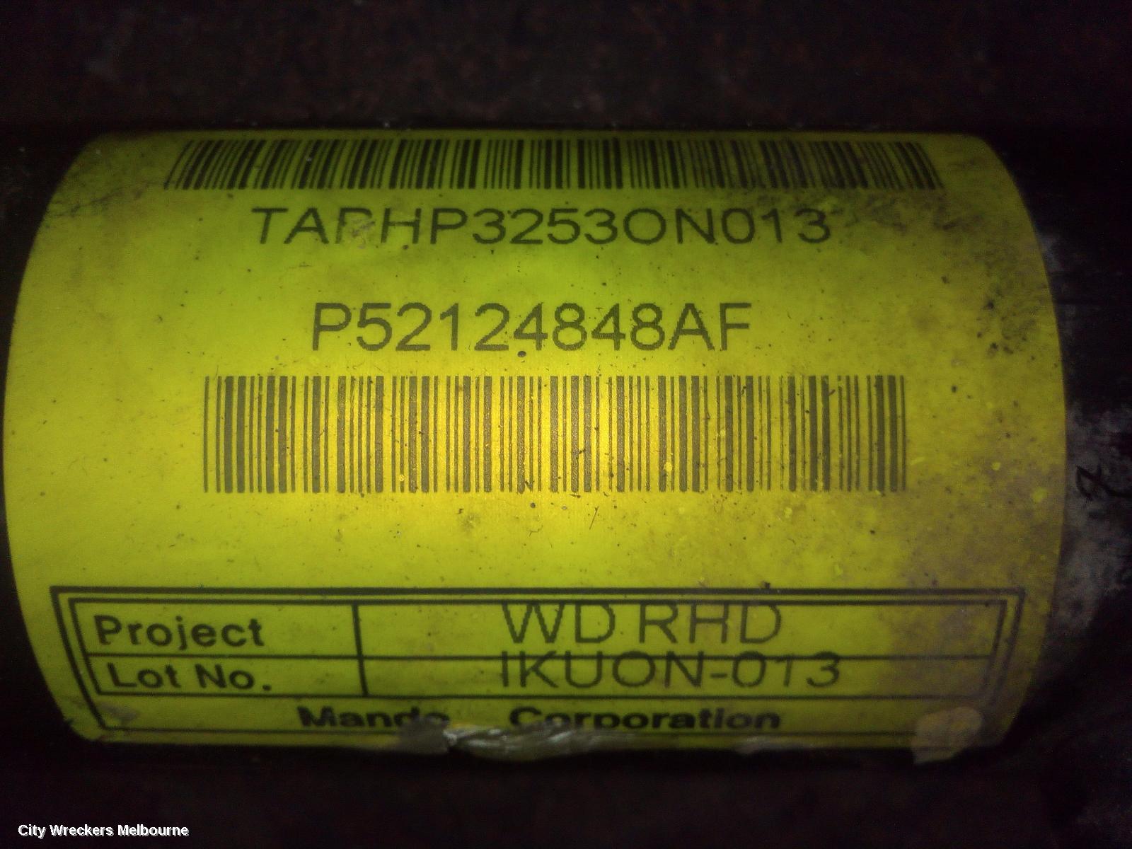 JEEP GRANDCHEROKEE STEERING BOX/RACK, STEERING RACK, WK, HYDRAULIC TYPE ONLY, NON SRT, 04/2013 - 09/2016