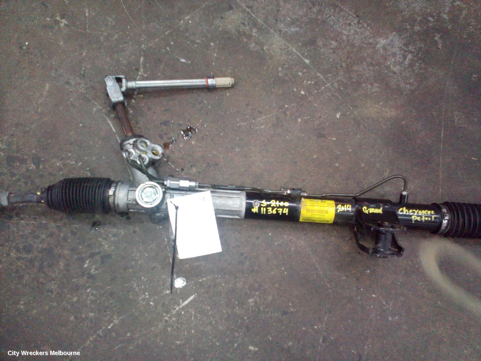JEEP GRANDCHEROKEE STEERING BOX/RACK, STEERING RACK, WK, HYDRAULIC TYPE ONLY, NON SRT, 04/2013 - 09/2016