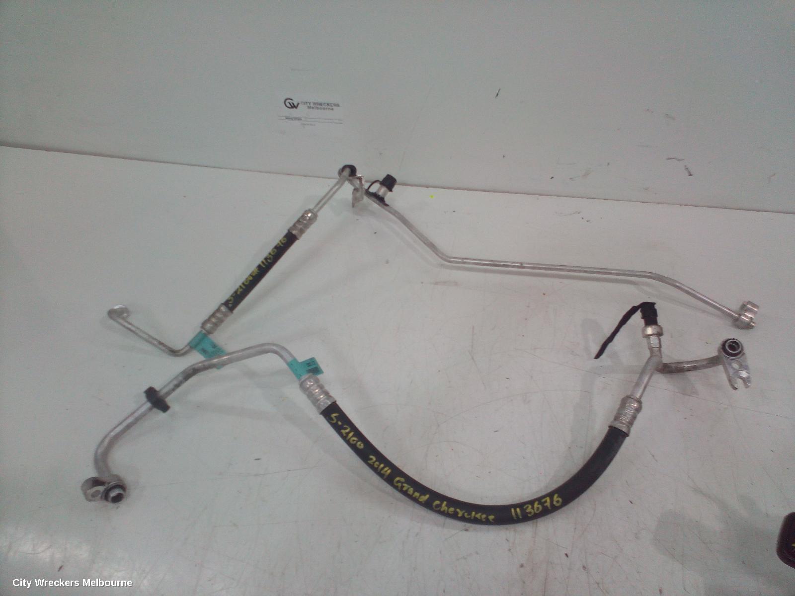 JEEP GRANDCHEROKEE A/C HOSES, PETROL, 3.6, COMPRESSOR TO CONDENSER, WK, 03/2013 - 09/2016