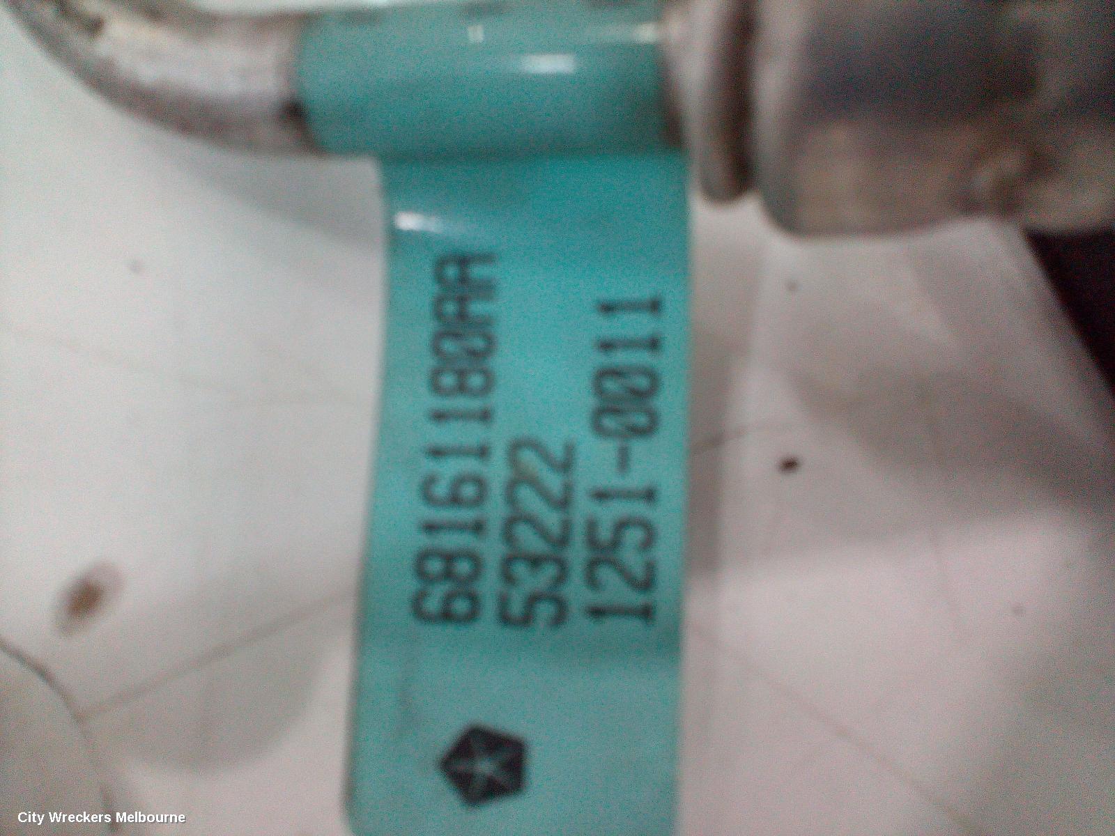JEEP GRANDCHEROKEE A/C HOSES, PETROL, 3.6, COMPRESSOR TO CONDENSER, WK, 03/2013 - 09/2016