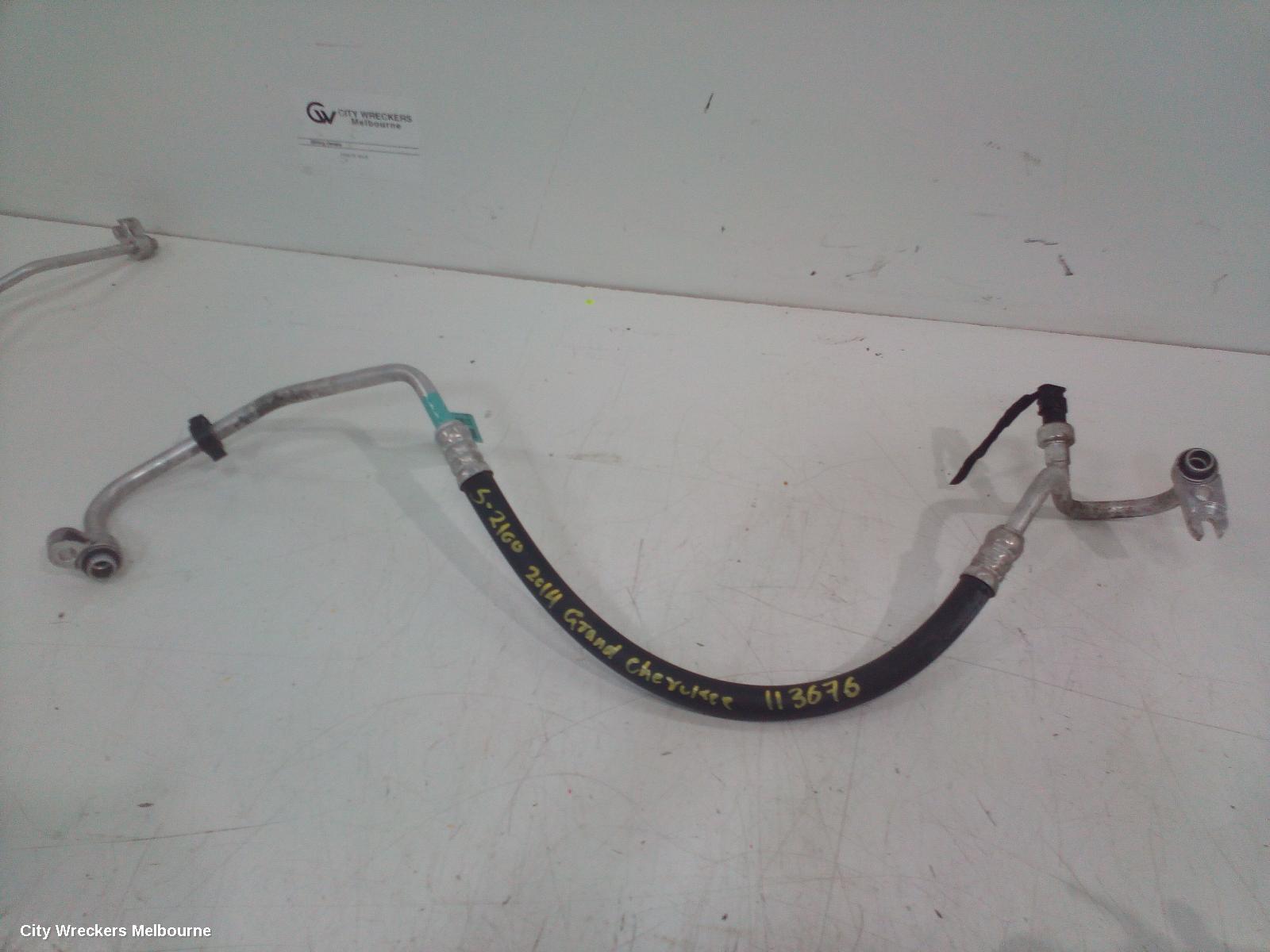 JEEP GRANDCHEROKEE A/C HOSES, PETROL, 3.6, COMPRESSOR TO CONDENSER, WK, 03/2013 - 09/2016