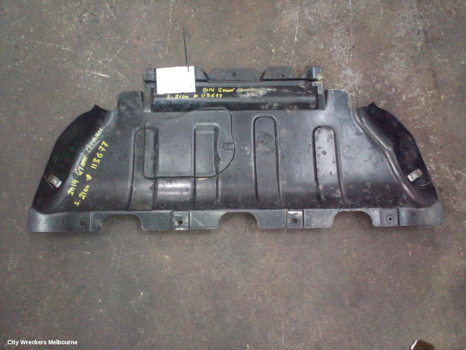 JEEP GRANDCHEROKEE LOWER ENGINE SPLASH TRAY, WK, 10/2010 - 02/2022