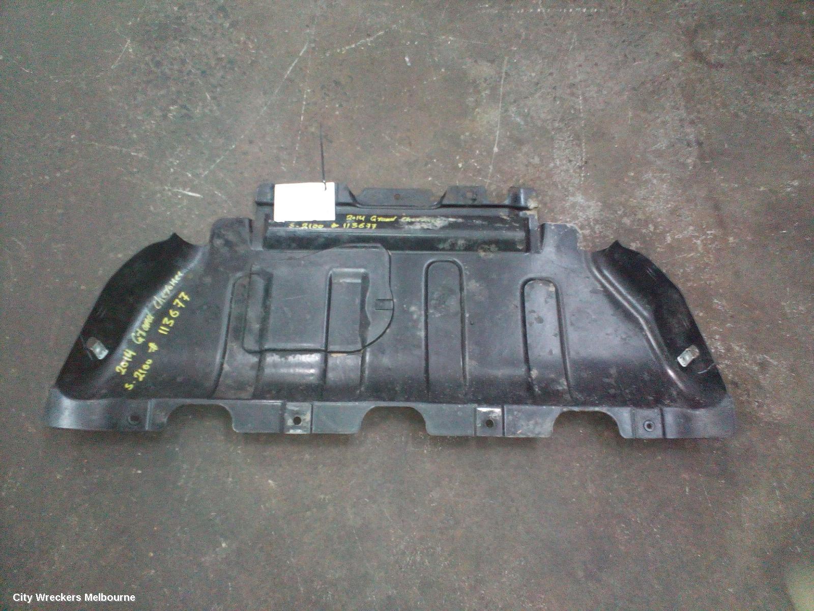 JEEP GRANDCHEROKEE LOWER ENGINE SPLASH TRAY, WK, 10/2010 - 02/2022