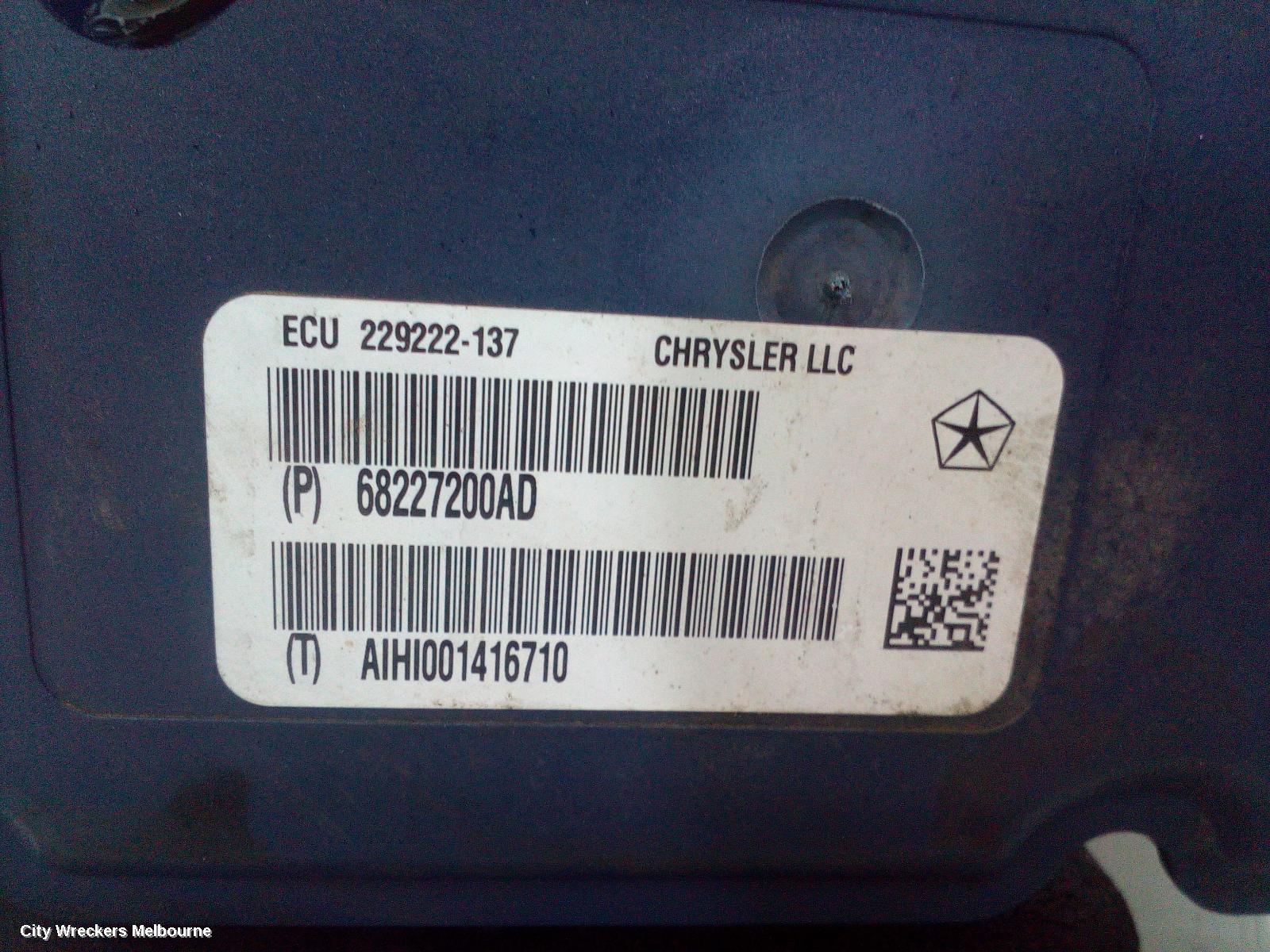 JEEP GRANDCHEROKEE ABS PUMP/MODULATOR, WK, 10/2010 - 02/2022
