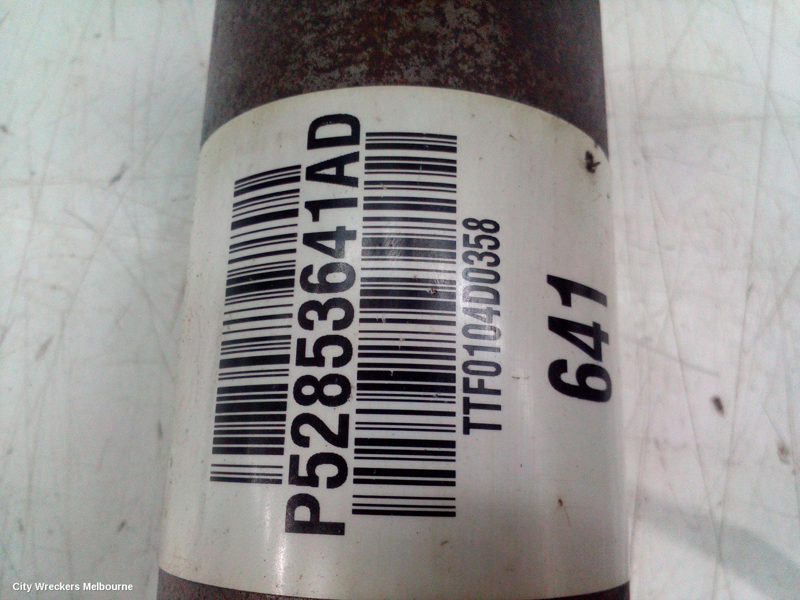 JEEP GRANDCHEROKEE FRONT PROP SHAFT, 3.6, PETROL, WK, 10/2010 - 02/2022
